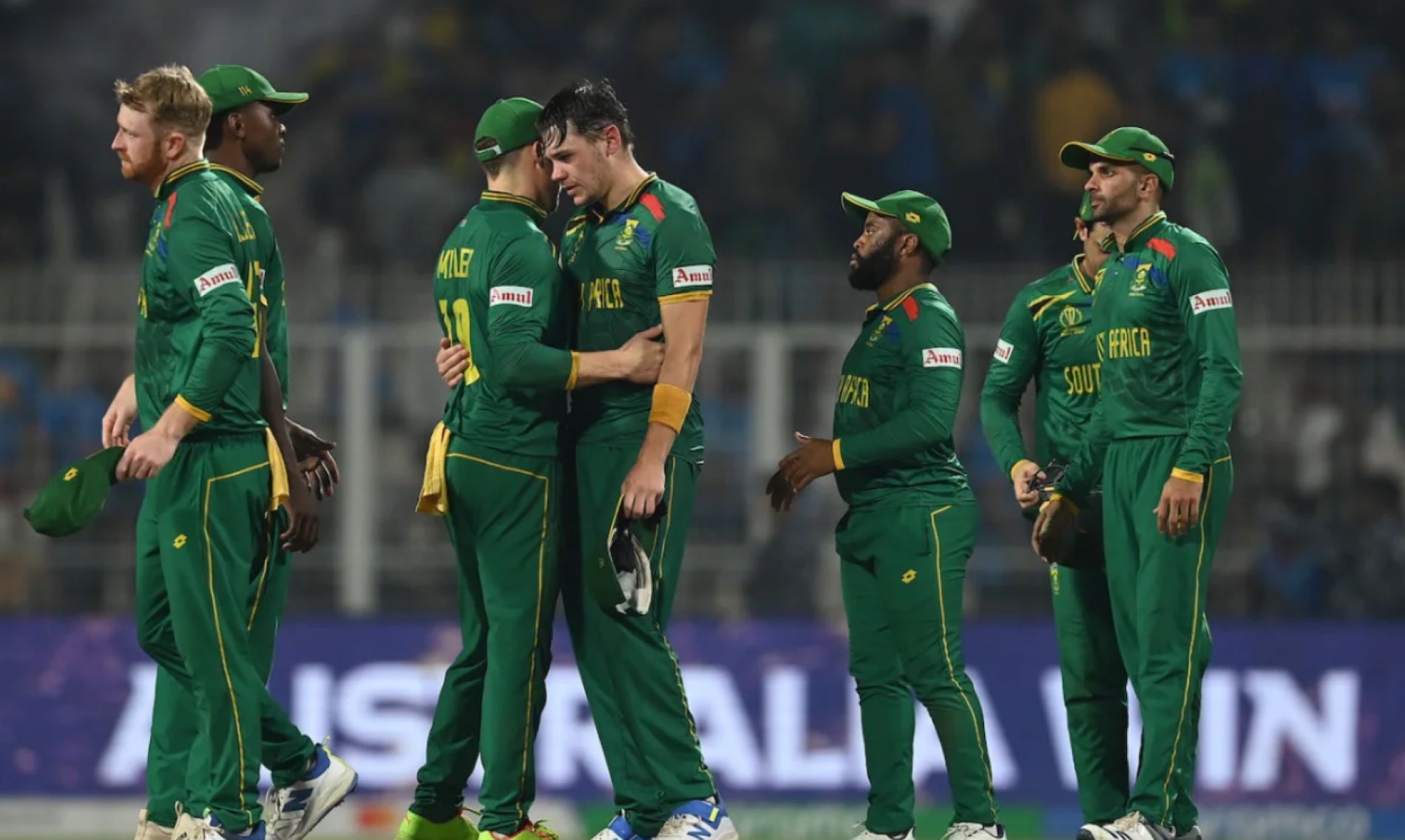 South Africa couldn&#039;t overcome their semi-final jinx yet again.