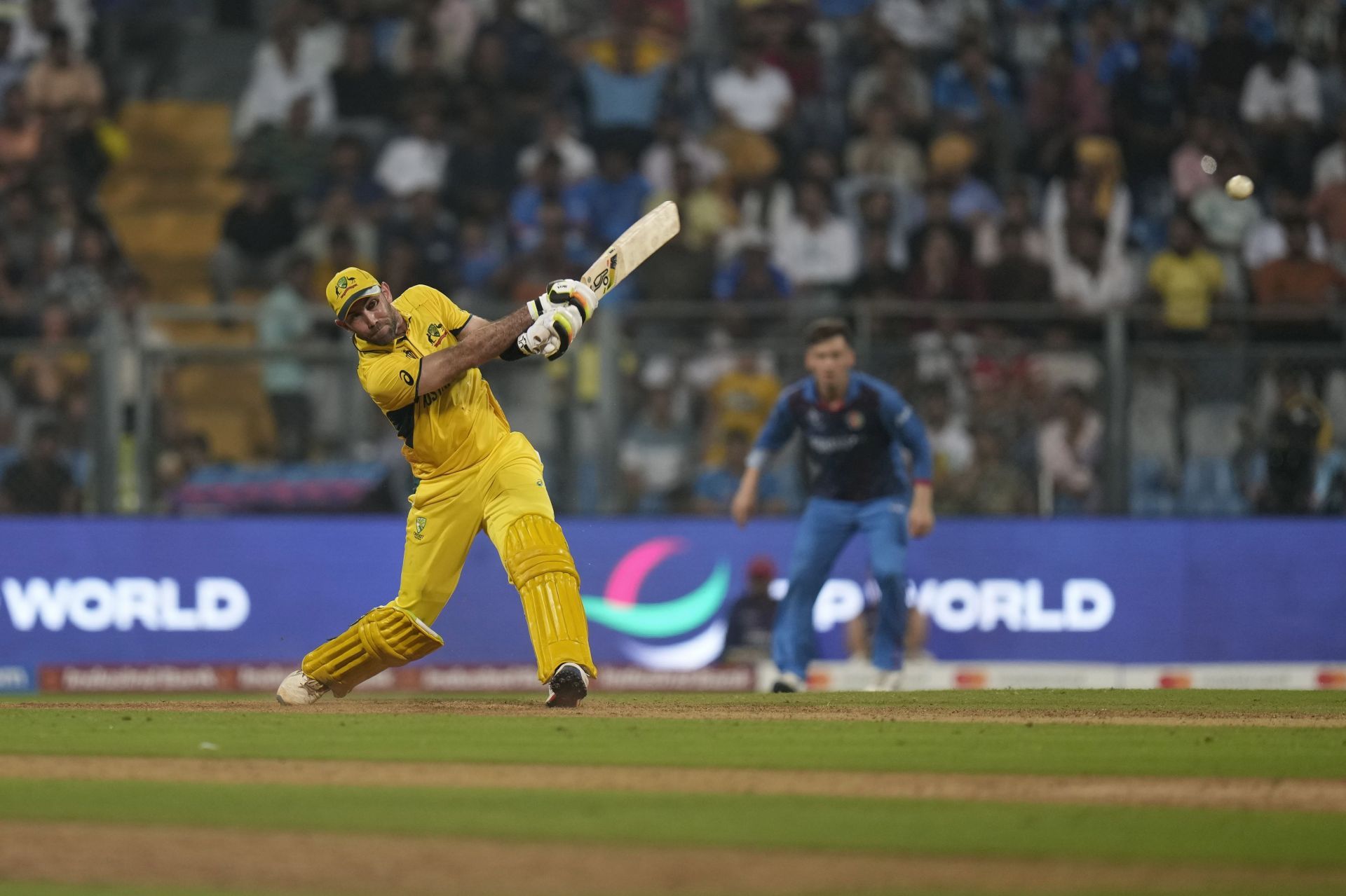 Glenn Maxwell’s brilliance stunned Afghanistan in the 2023 World Cup match on Tuesday, November 7. (Pic: AP)