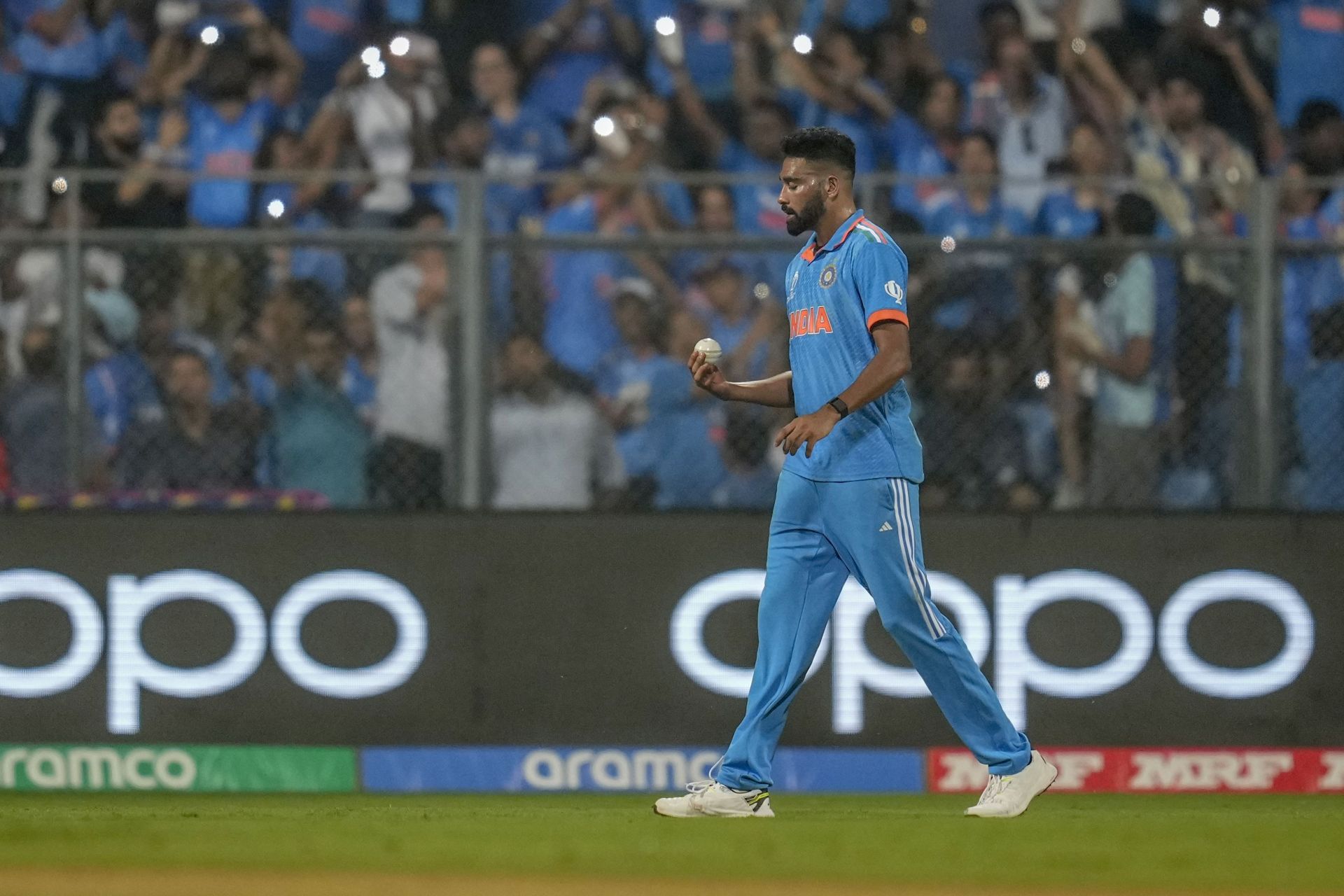 Mohammed Siraj ran through the Sri Lankan top-order.