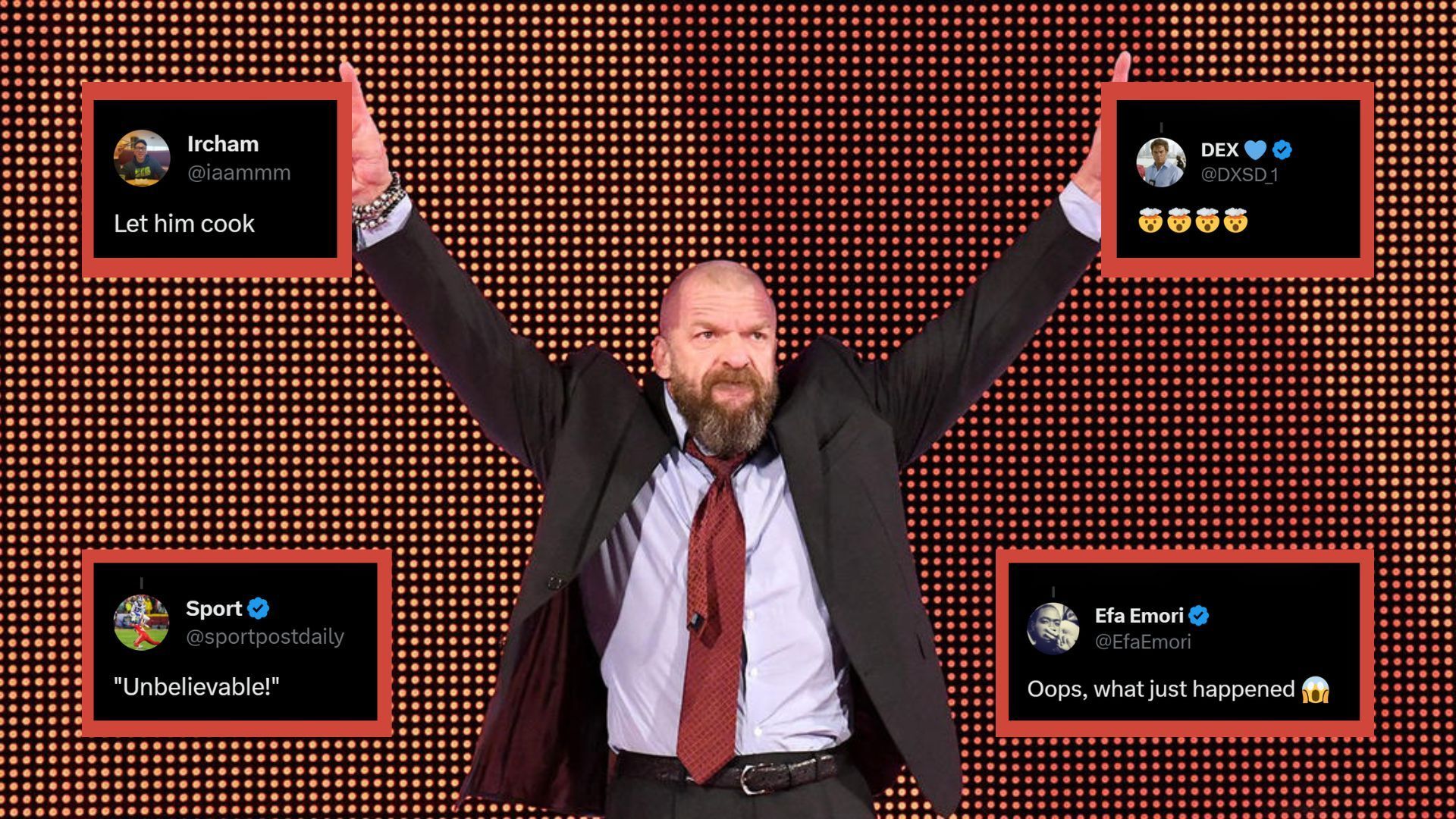 Triple H is the Chief Content Officer of WWE!