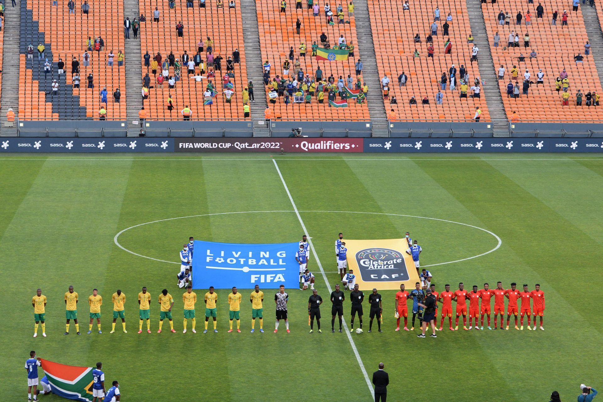 South Africa v Ethiopia - 2022 FIFA World Cup Qatar Qualifier