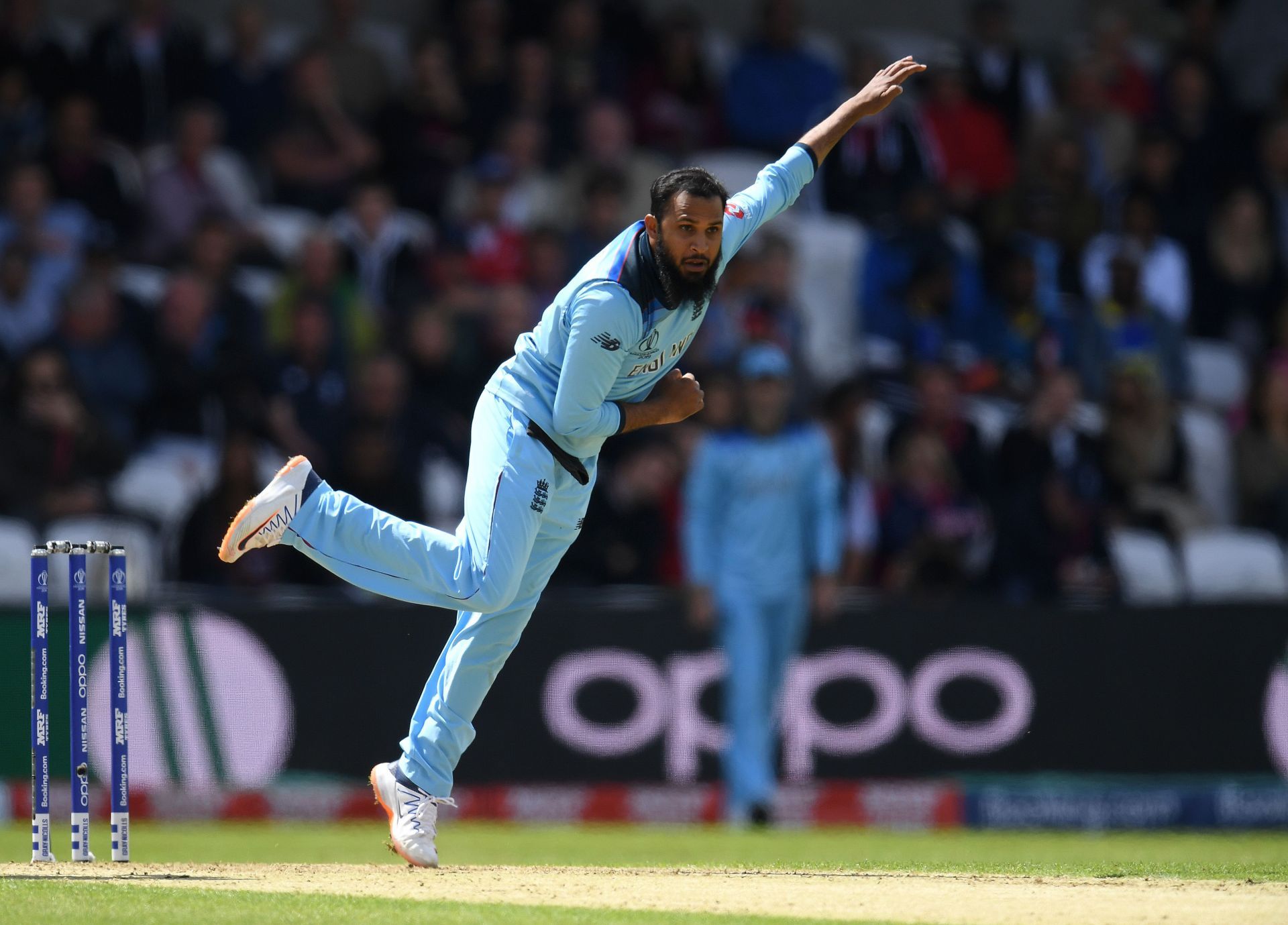 Adil Rashid won the 2019 World Cup with England