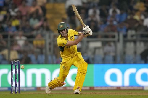 Pat Cummins hit just one boundary during his innings. [P/C: AP]