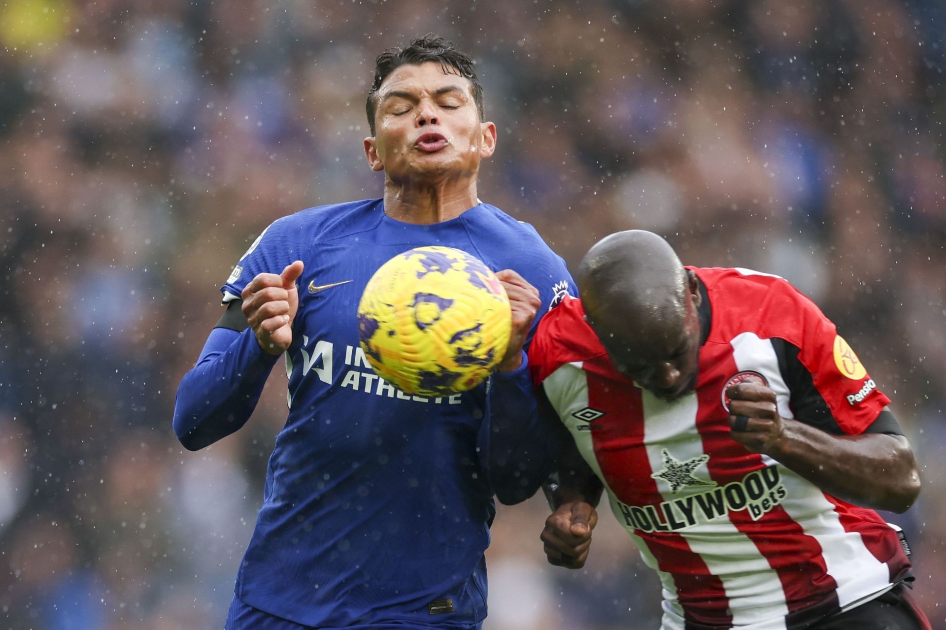 Thiago Silva (left) remains a vital figure at Stamford Bridge.
