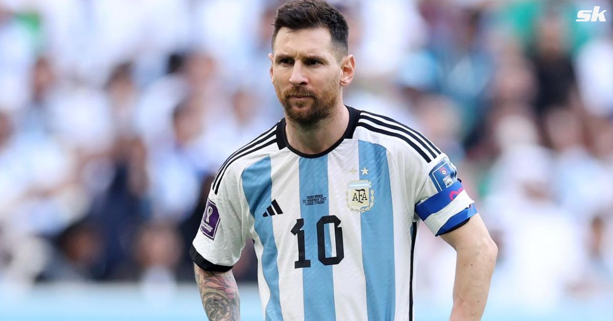 Lionel Messi injured in Brazil win