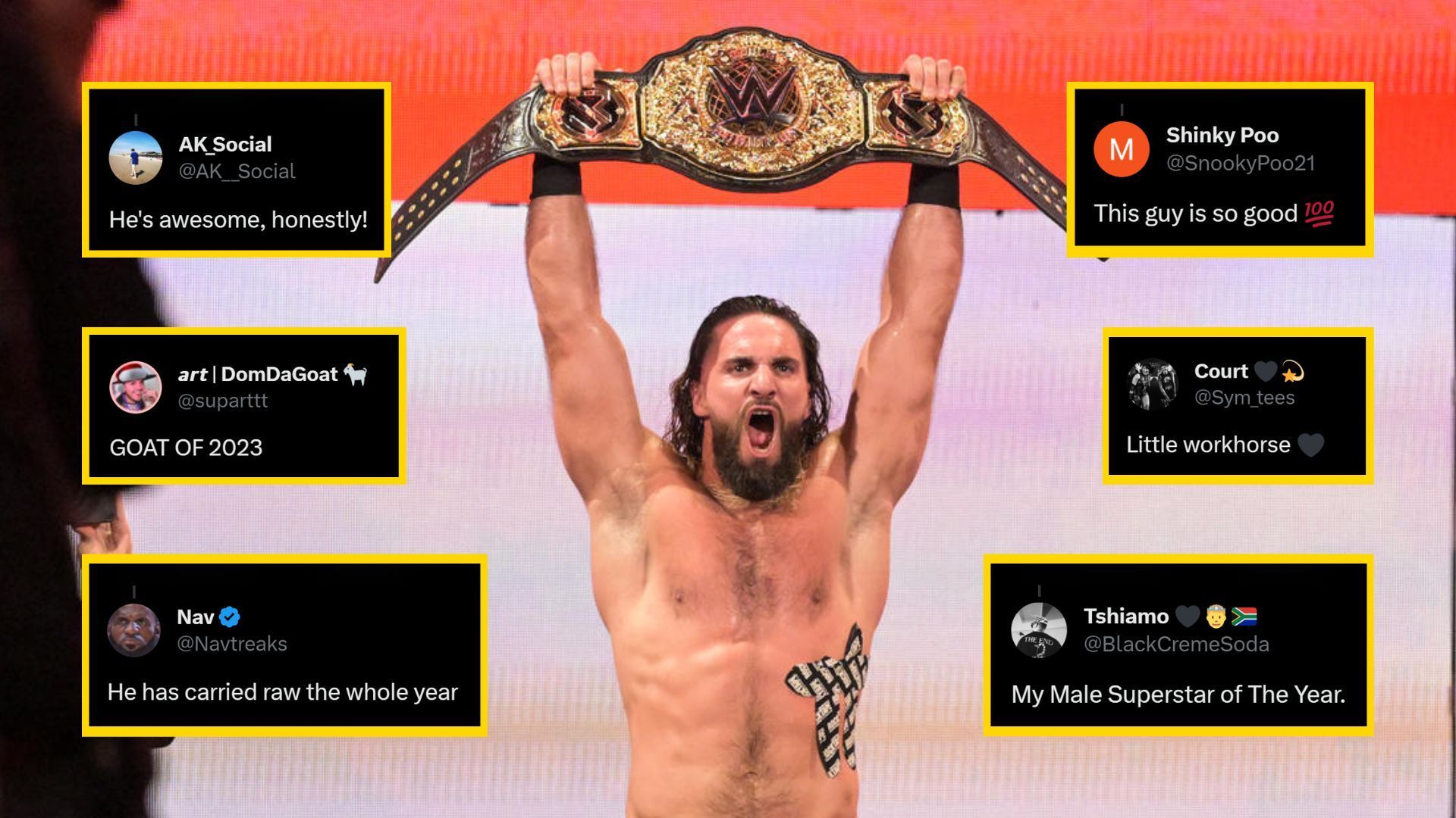 Seth Rollins is the inaugural World Heavyweight Champion of the Modern Era!