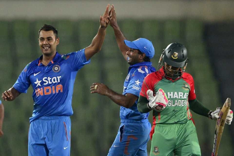 Stuart Binny got the ball to talk in Mirpur (PC: AFP)