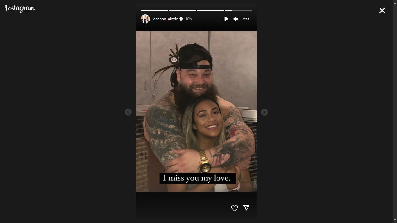 A screengrab of Jojo Offerman&#039;s Instagram story