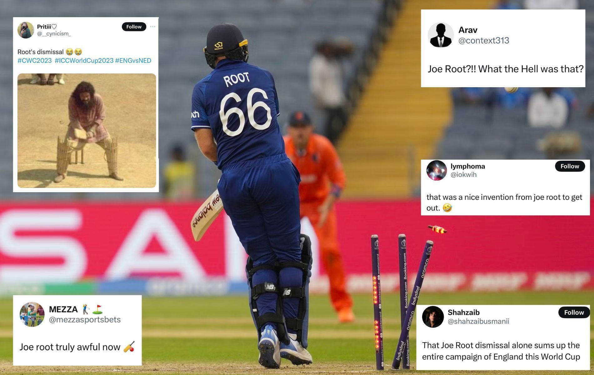 Joe Root scored 28 runs off 35 balls. (Pics: AP/X)