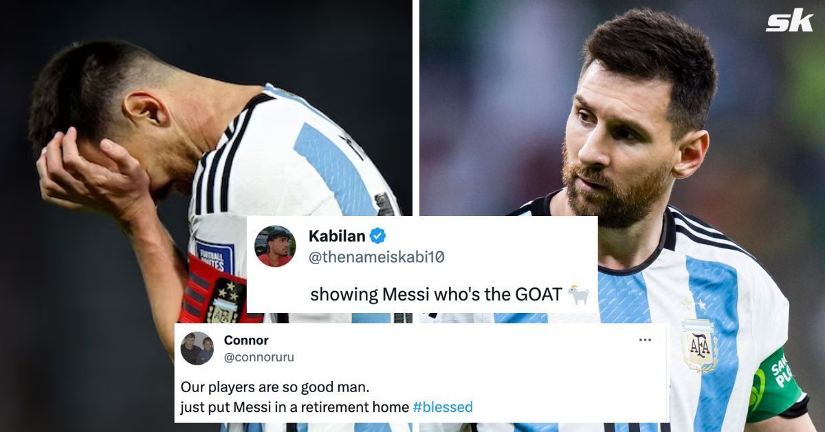 Fans react to Lionel Messi