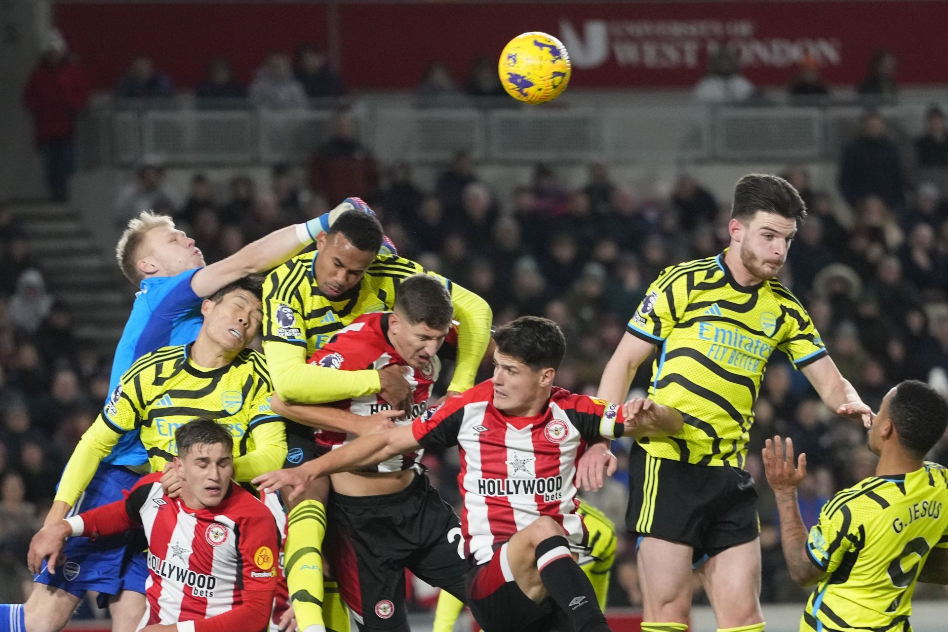 Gabriel formed part of a resolute Arsenal backline that kept Brentford at bay.