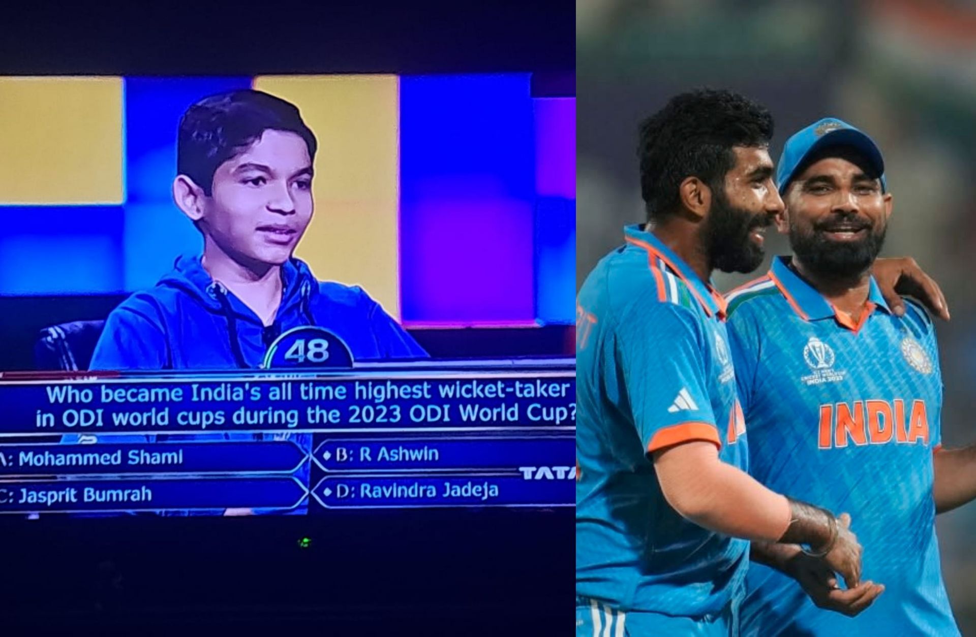 A question about 2023 World Cup was asked in KBC on Wednesday. 