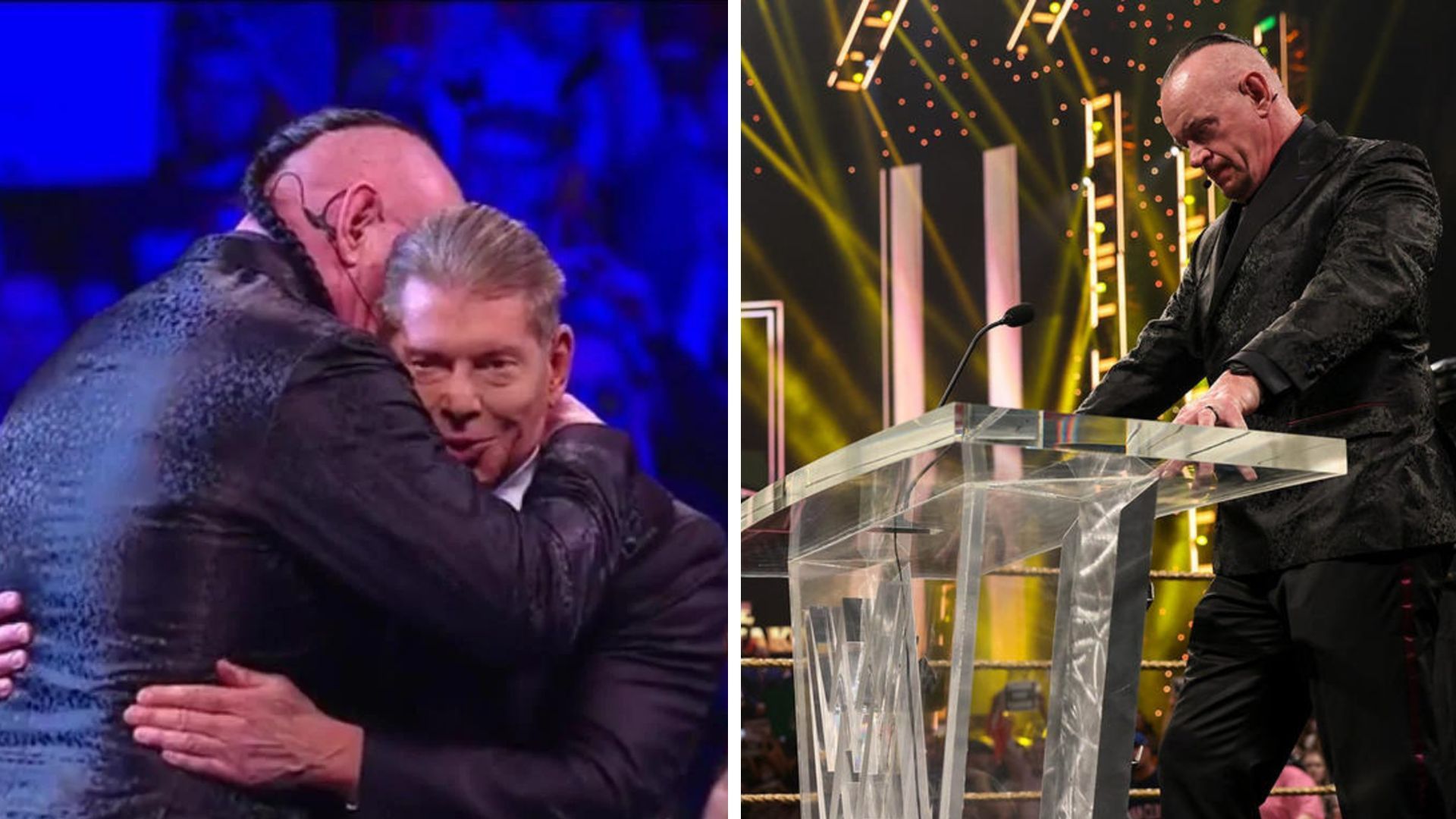 Vince McMahon inducted The Deadman into the Hall of Fame