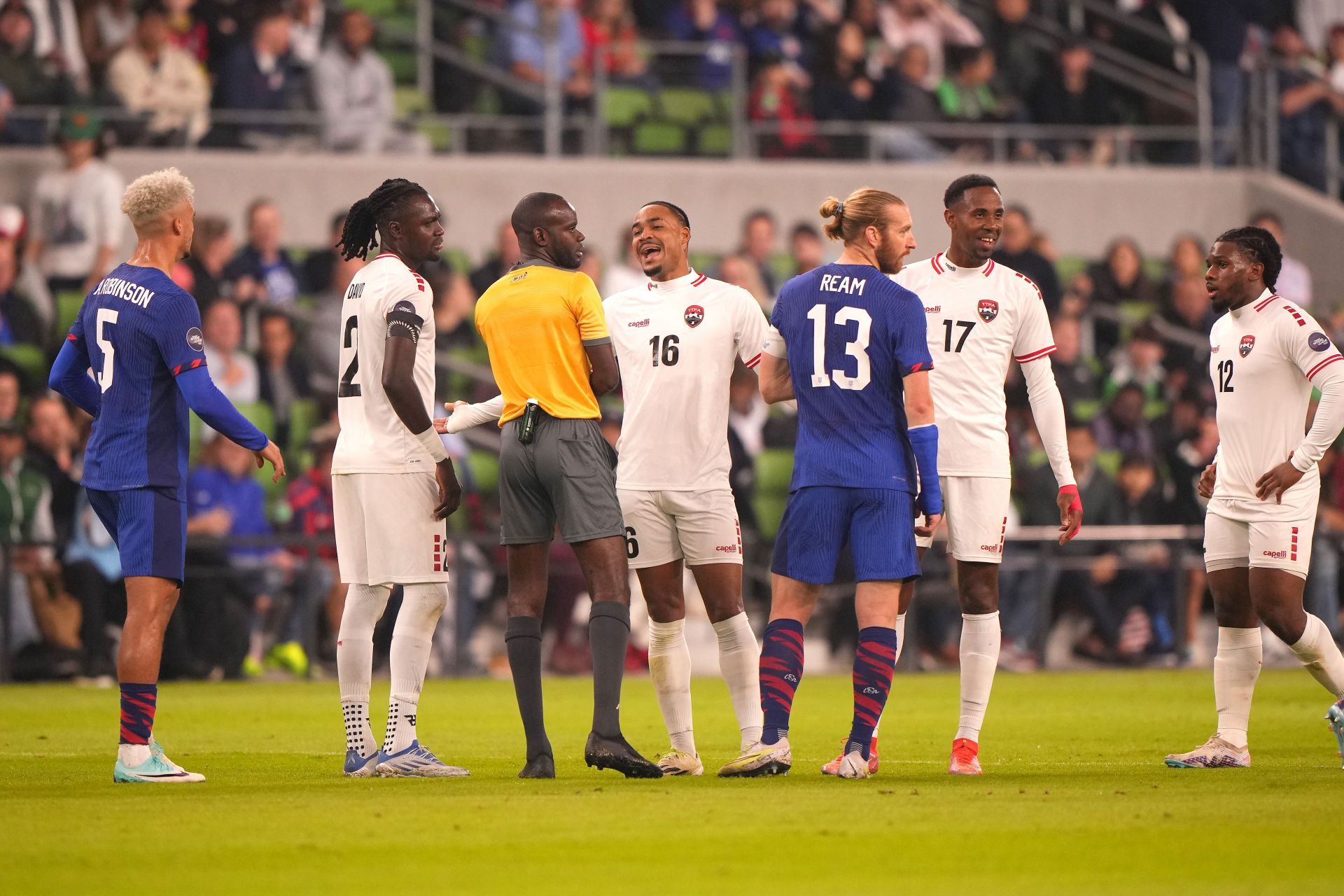 Trinidad &amp; Tobago v United States: Quarterfinal - Leg One - CONCACAF Nations League