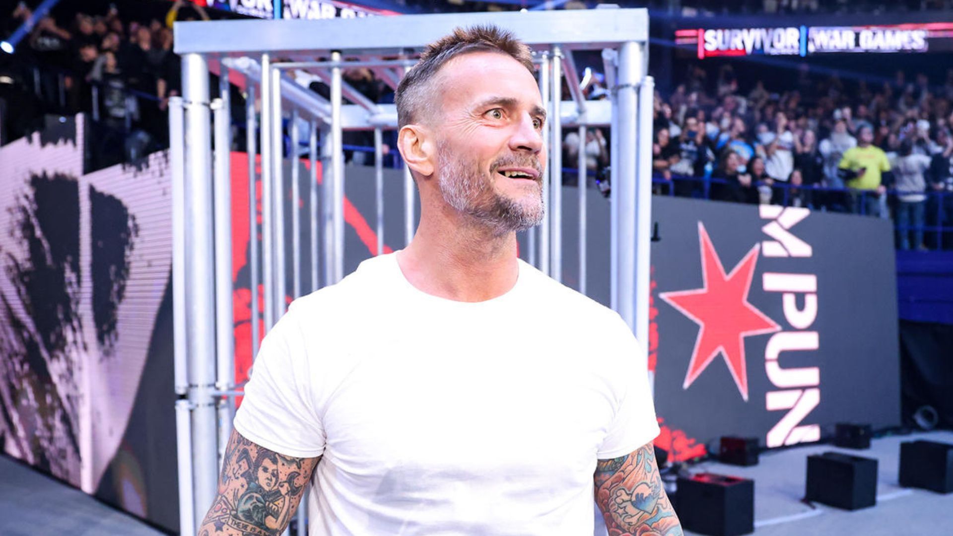 CM Punk at WWE Survivor Series 2023!