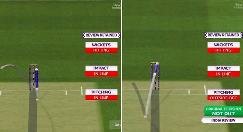 How Rassie van der Dussen (left) and Heinrich Klassen lost their wicket in IND vs SA 2023 World Cup match.