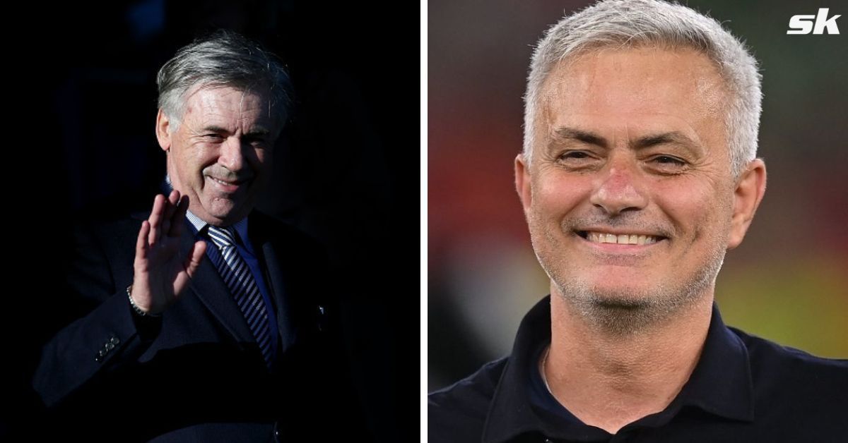 Former Los Blancos manager Jose Mourinho claims Carlo Ancelotti is the 