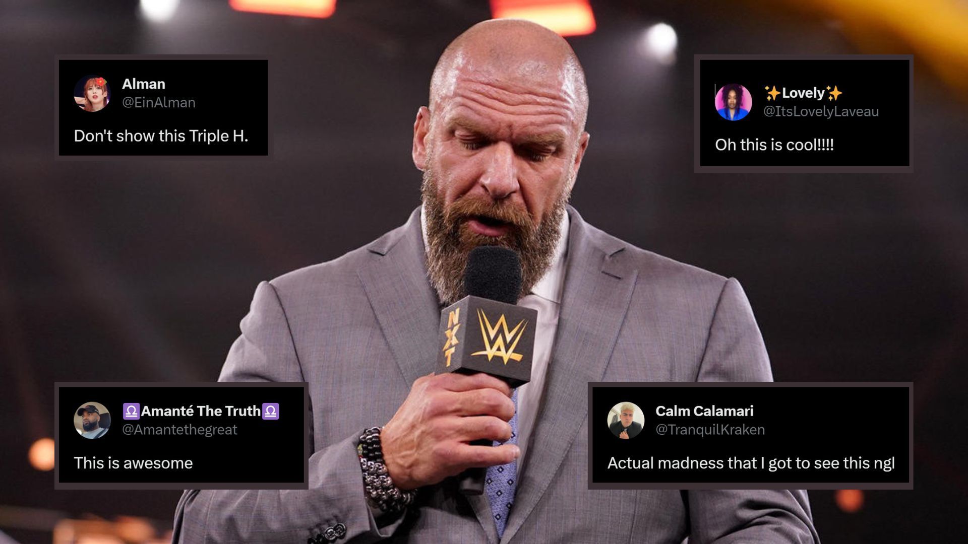 Triple H is the Chief Content Officer of WWE!