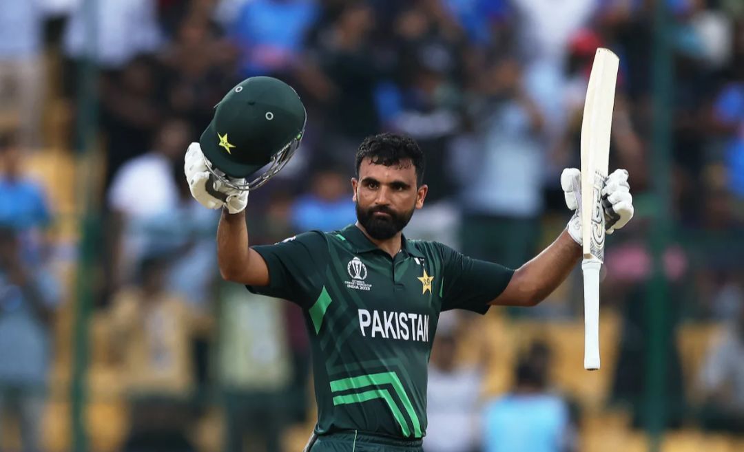 Fakhar Zaman after his century vs NZ [Getty Images]