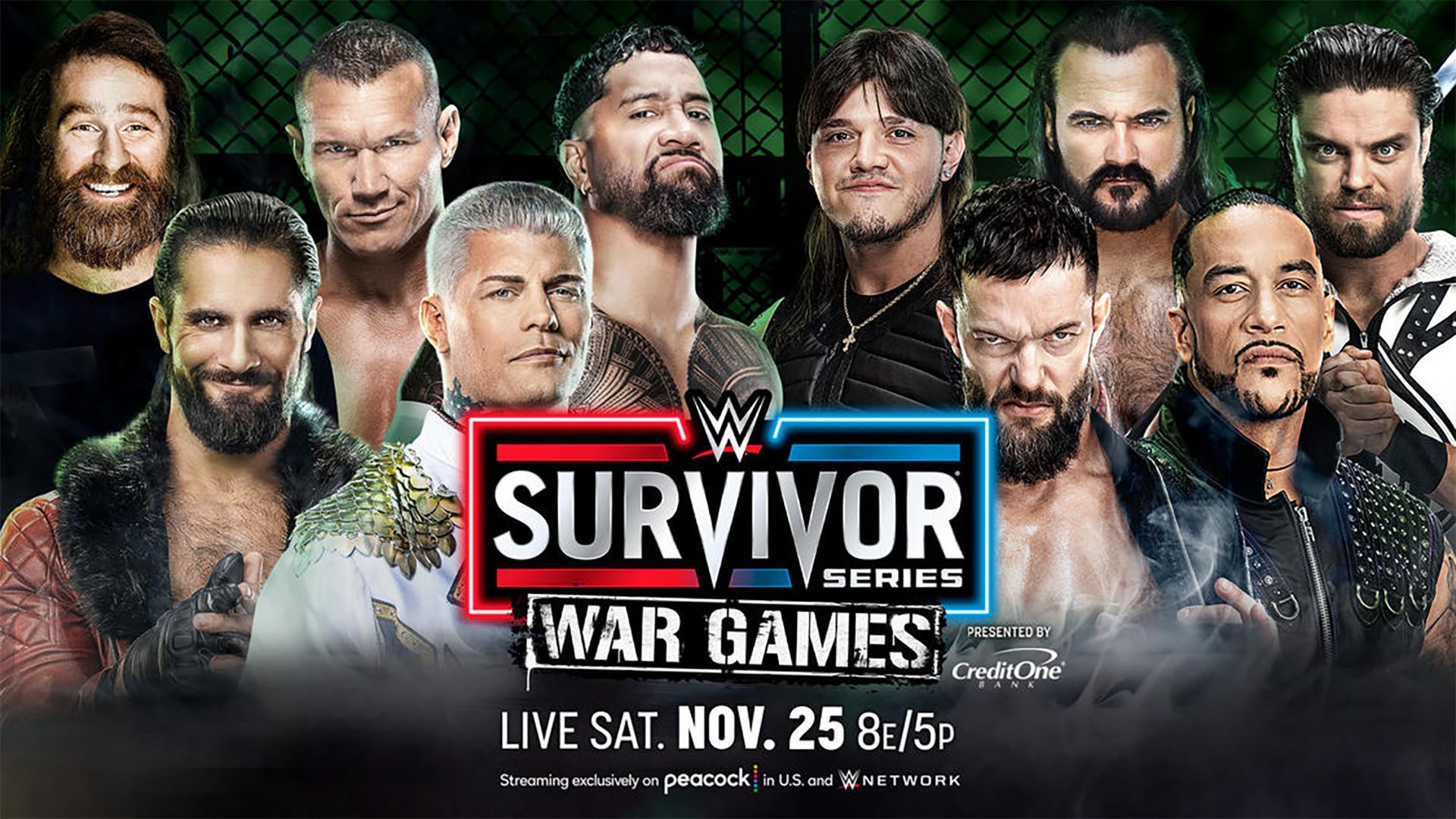 Team Rhodes vs. Team Judgment Day at WWE Survivor Series