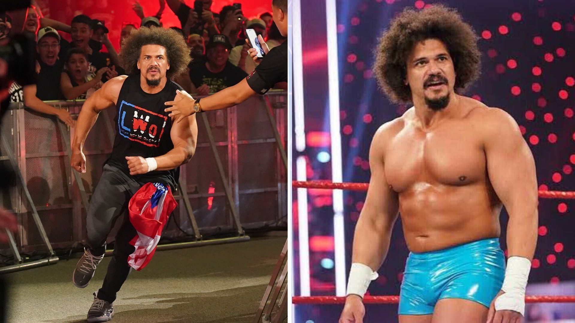 Carlito has been removed from a major WWE match