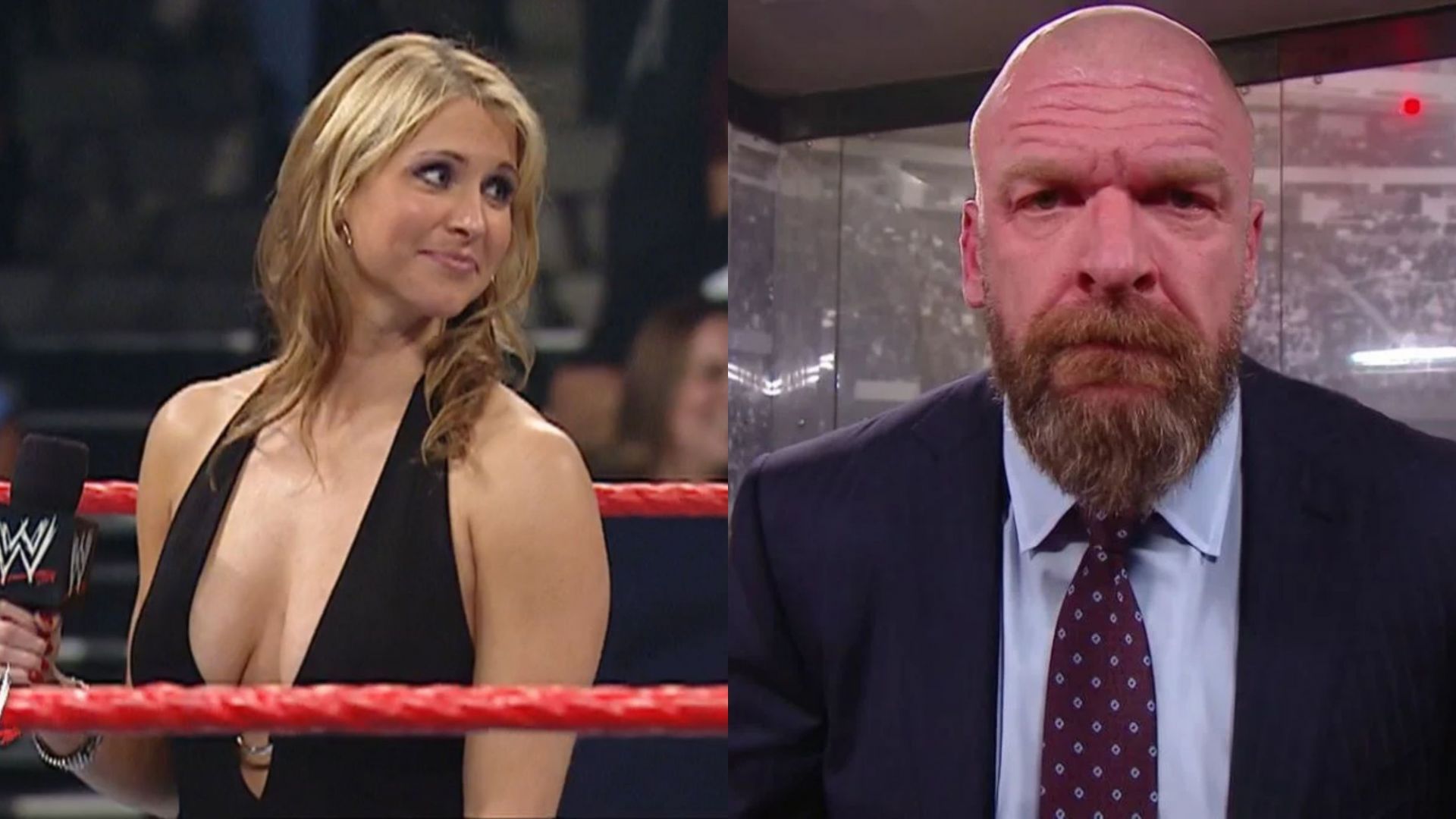 Stephanie McMahon (left) and WWE CCO Triple H (right)