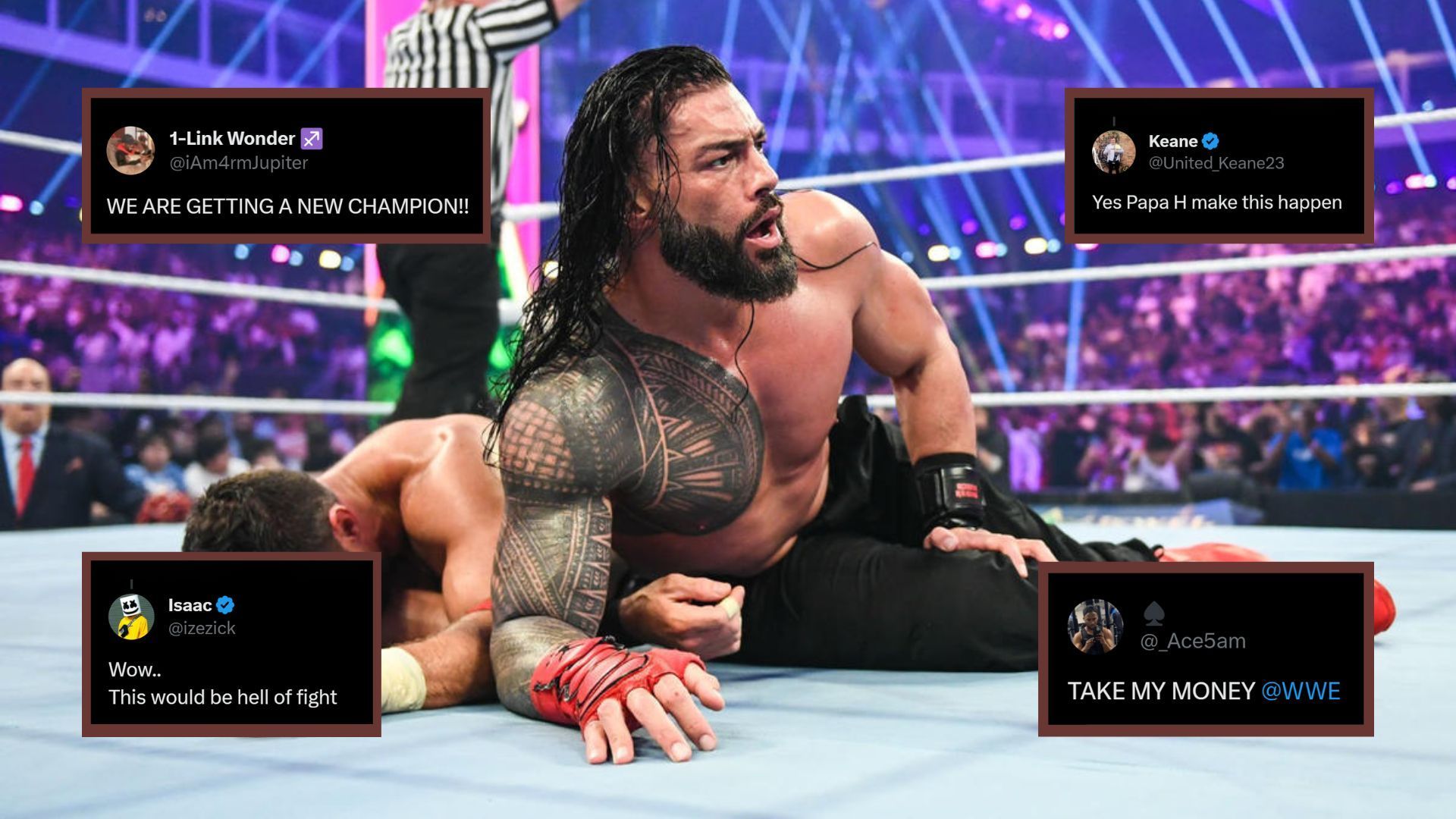 Roman Reigns is the current Undisputed WWE Universal Champion!