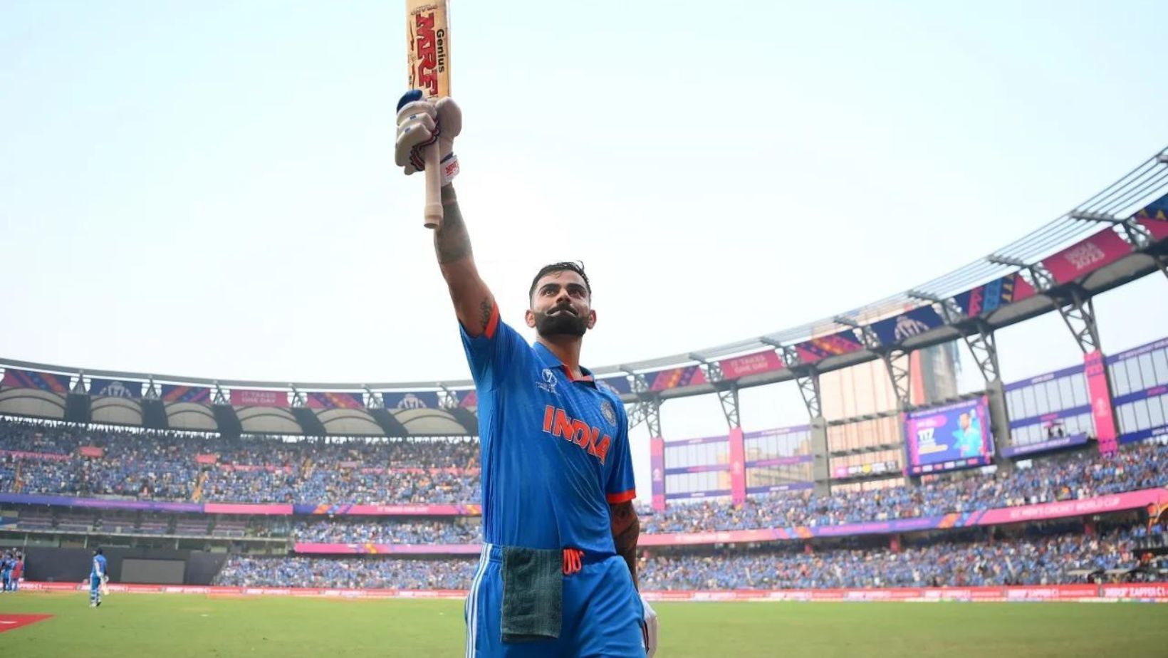 Virat Kohli won hearts and broke records in Wankhede.