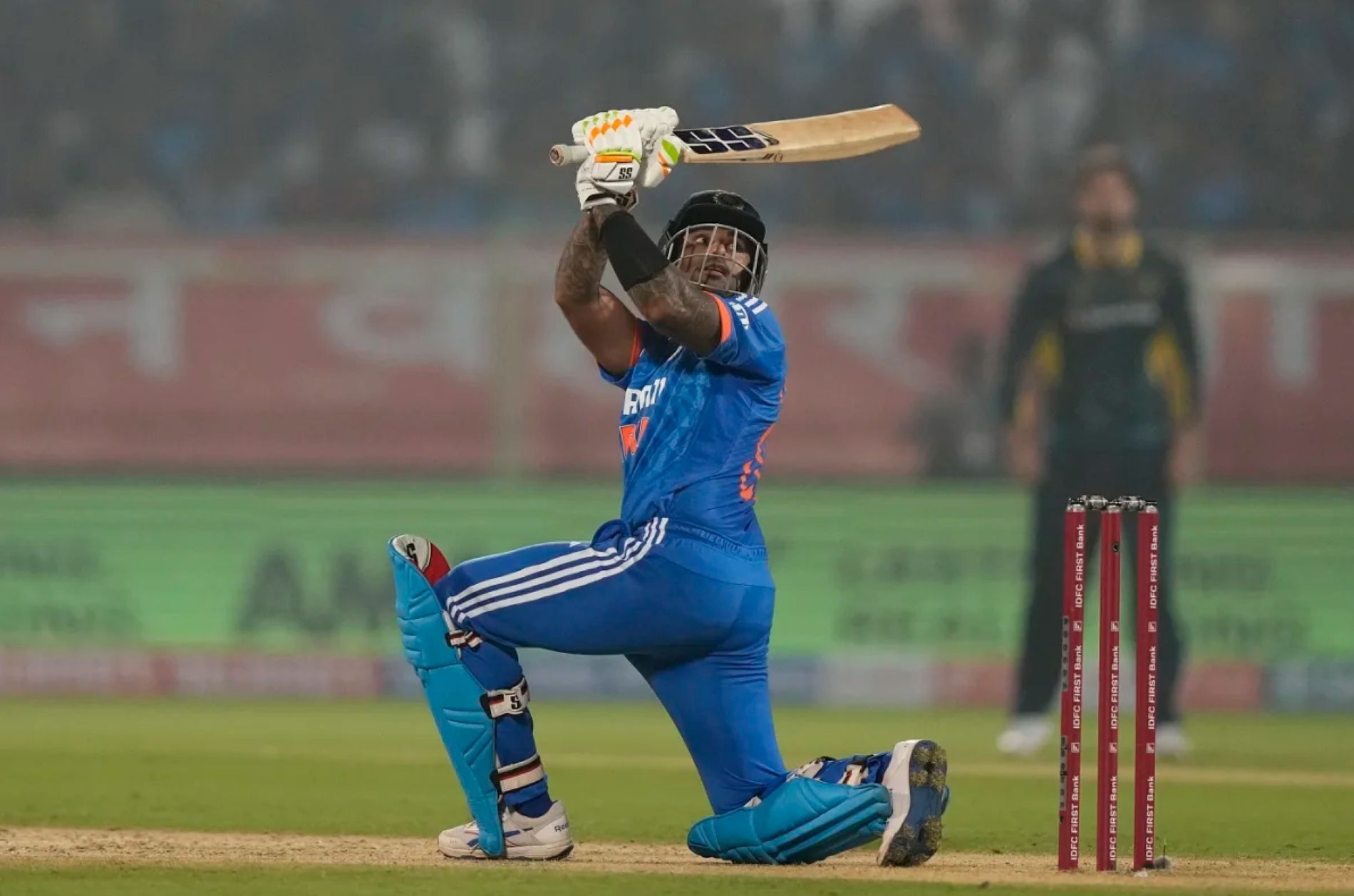 Surya was in his elements during the first T20 against Australia