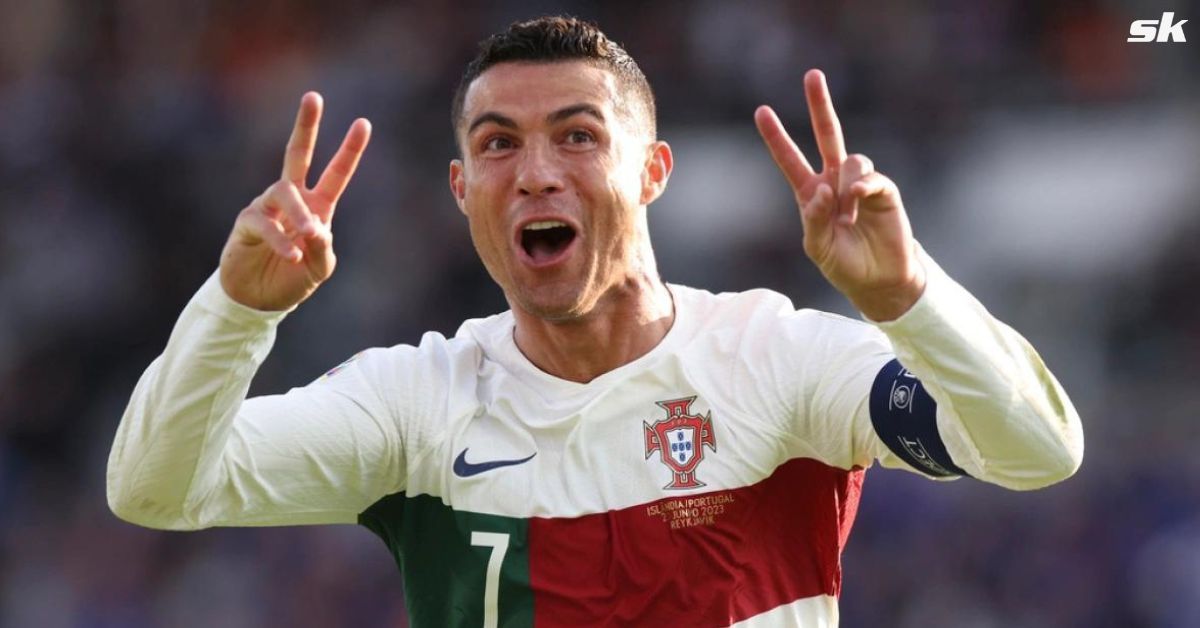 Cristiano Ronaldo reacted as Portugal