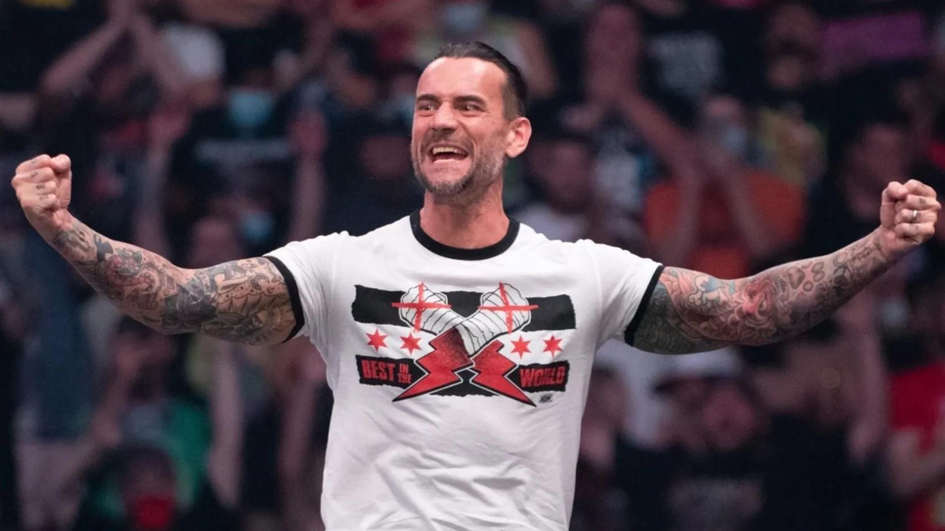 Punk was fired by All Elite Wrestling in September.