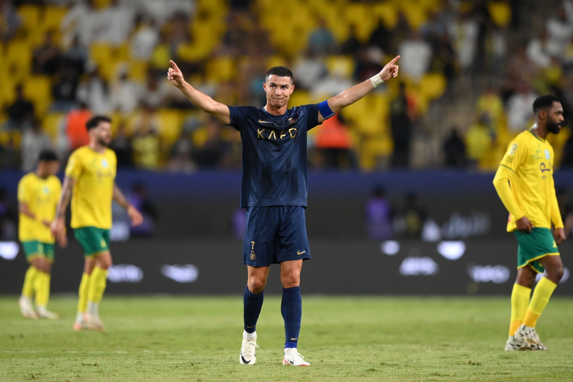 Cristiano Ronaldo was thrilled with Al-Nassr&#039;s qualification for the AFC Champions League last 16.