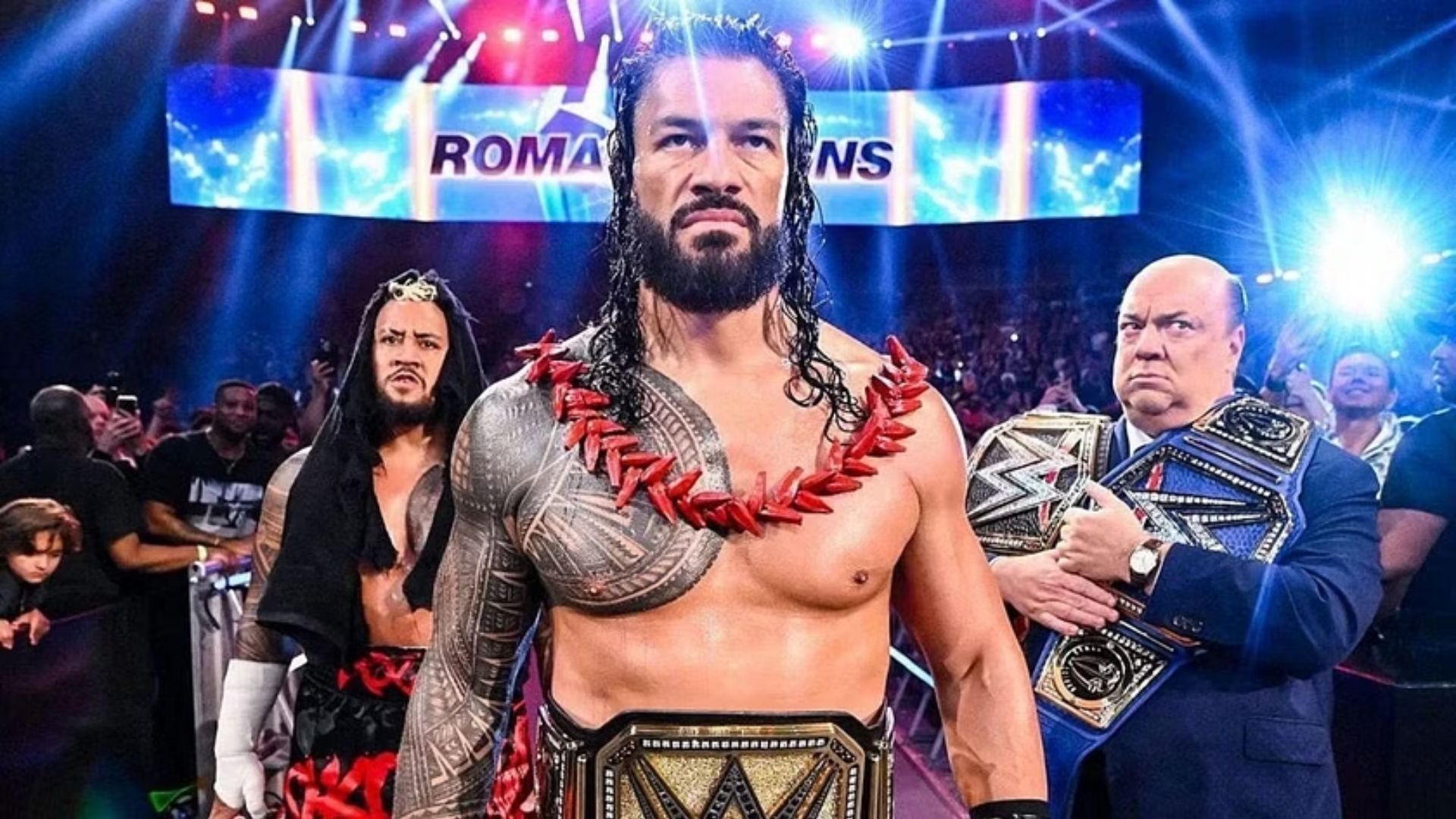 roman reigns title run