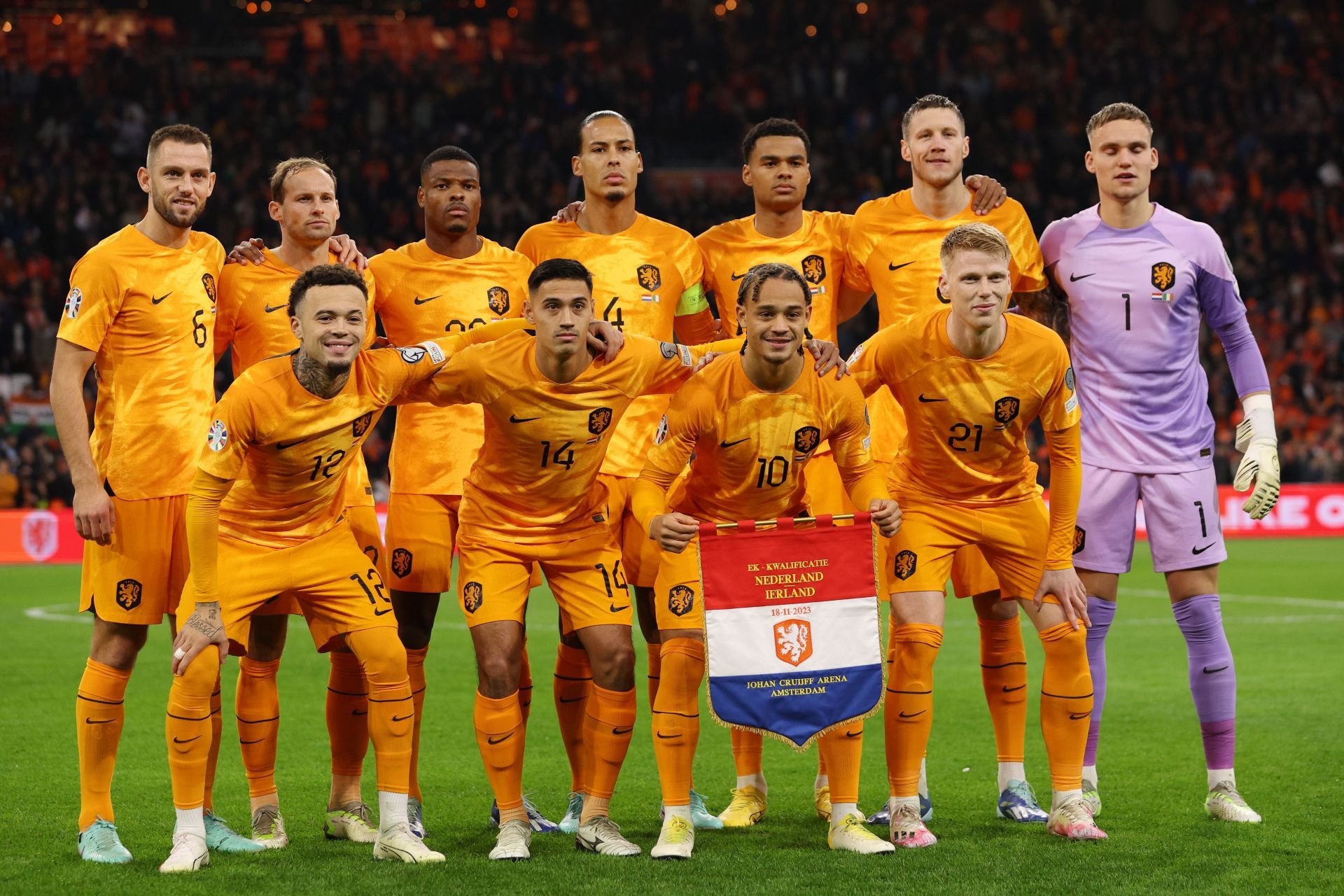 Netherlands v Republic of Ireland: Group B - UEFA EURO 2024 European Qualifiers