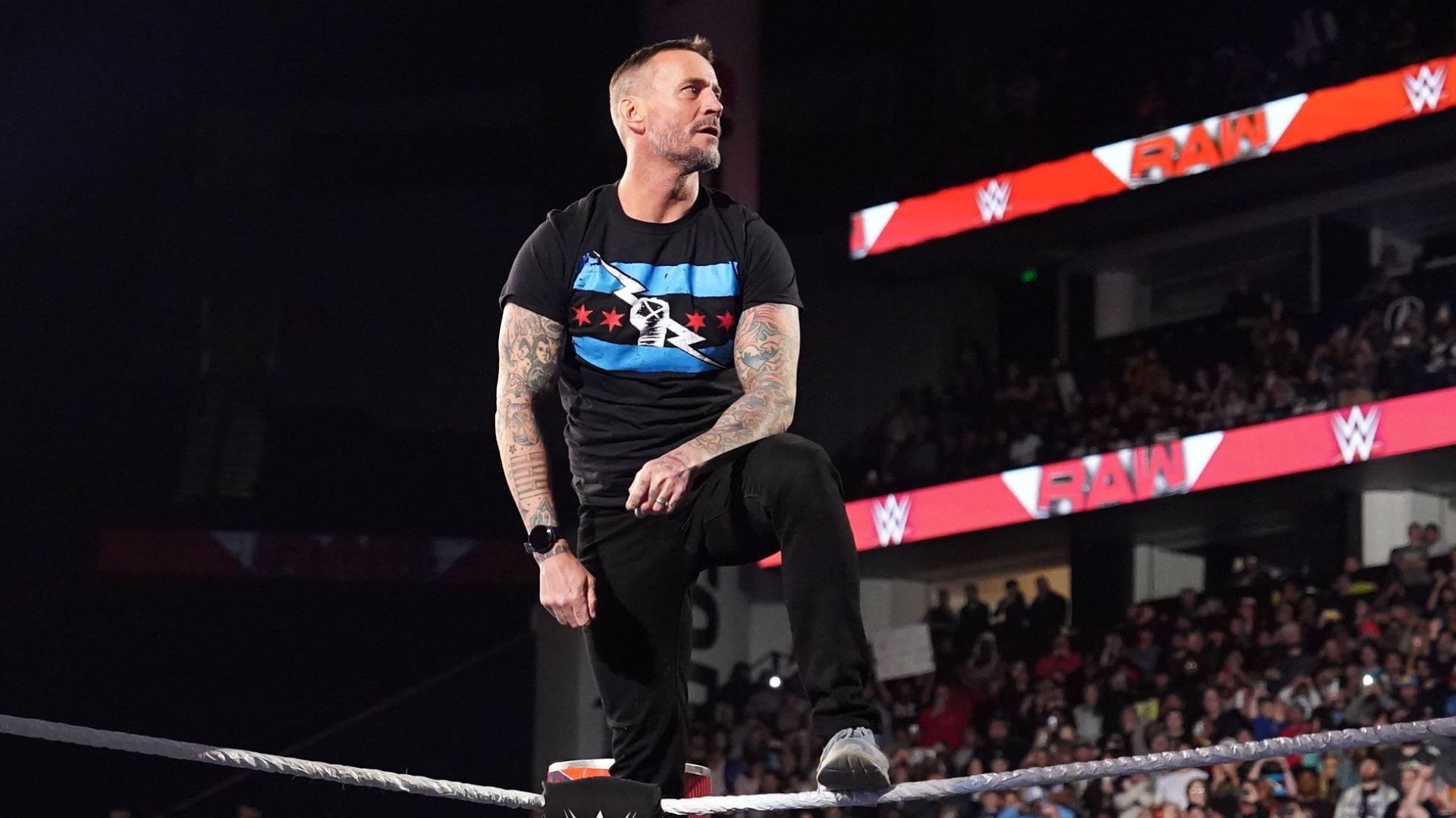 CM Punk on RAW.