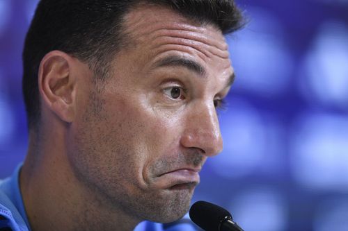 Lionel Scaloni claimed the Red Devils winger's snub was a 'form issue'.