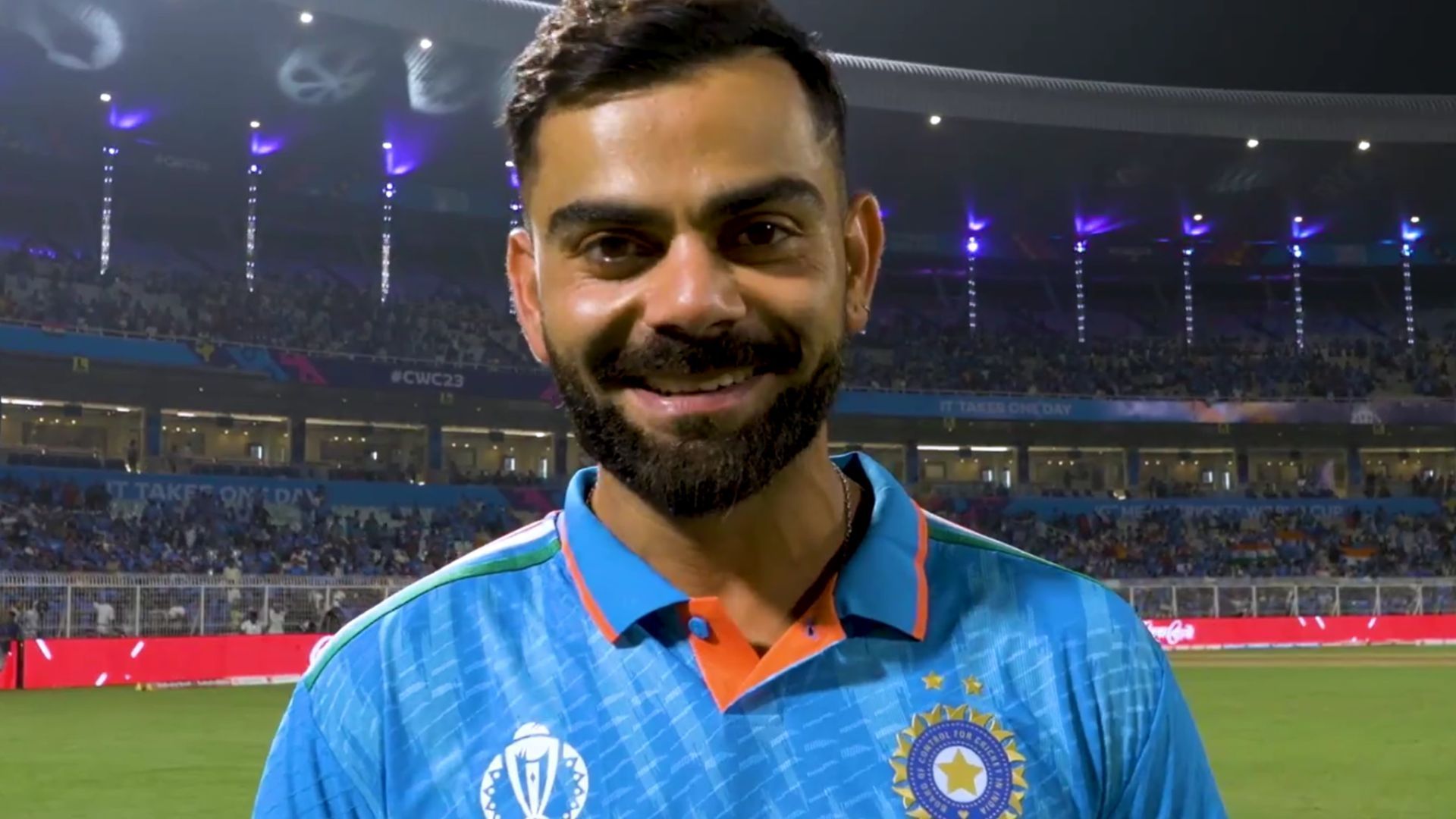 Virat Kohli was happy that he could help the team win on his birthday (P.C.:BCCI)