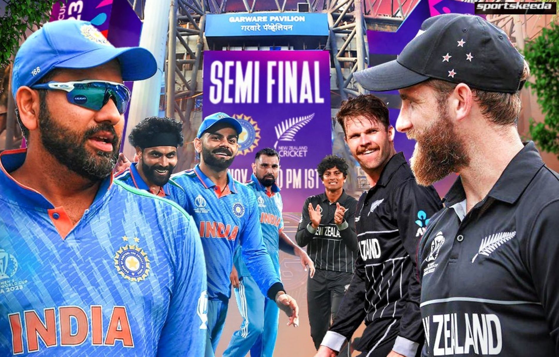 India vs New Zealand, 2023 World Cup semi-final