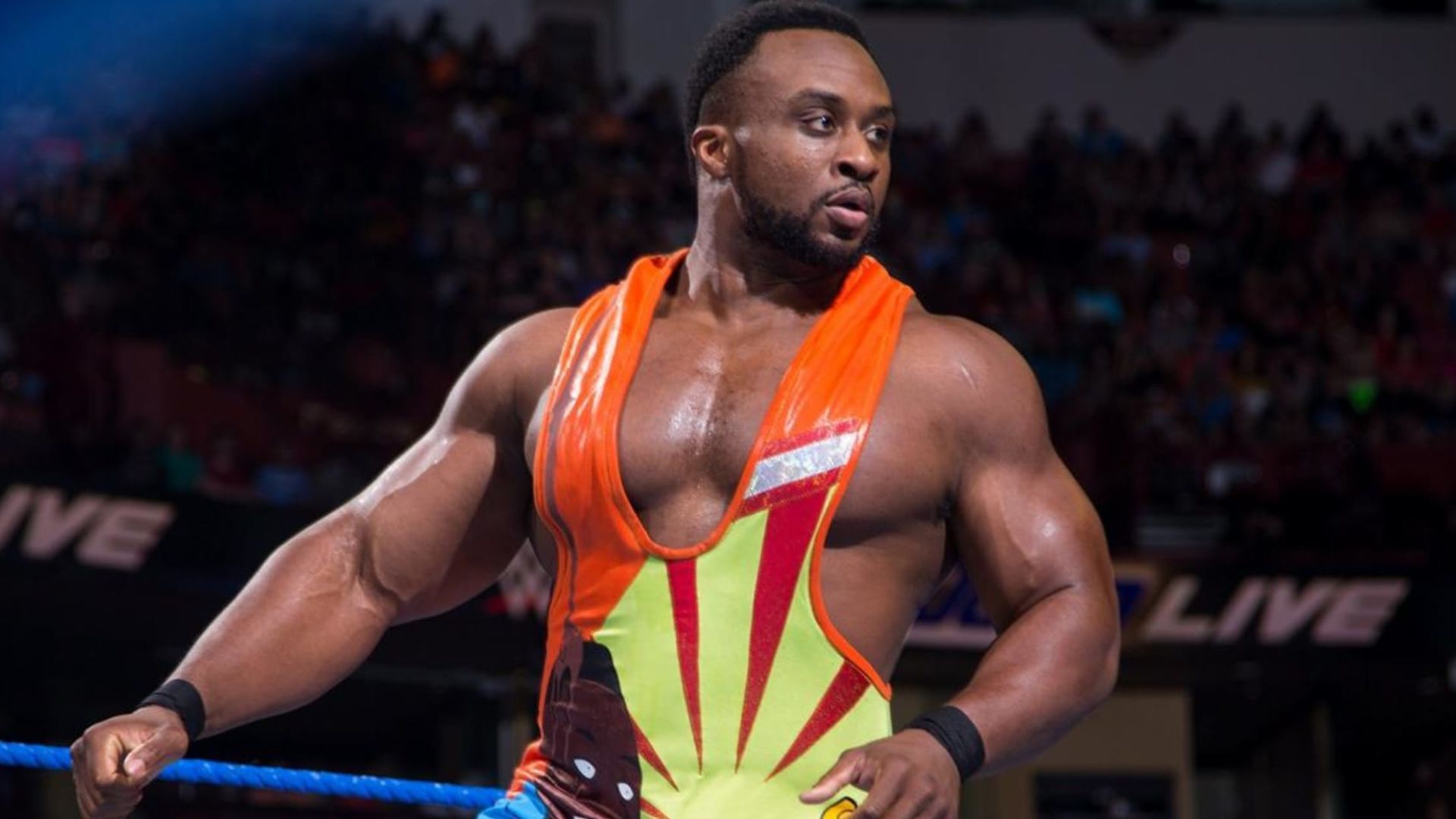 Big E inside the ring. Image Credits: X