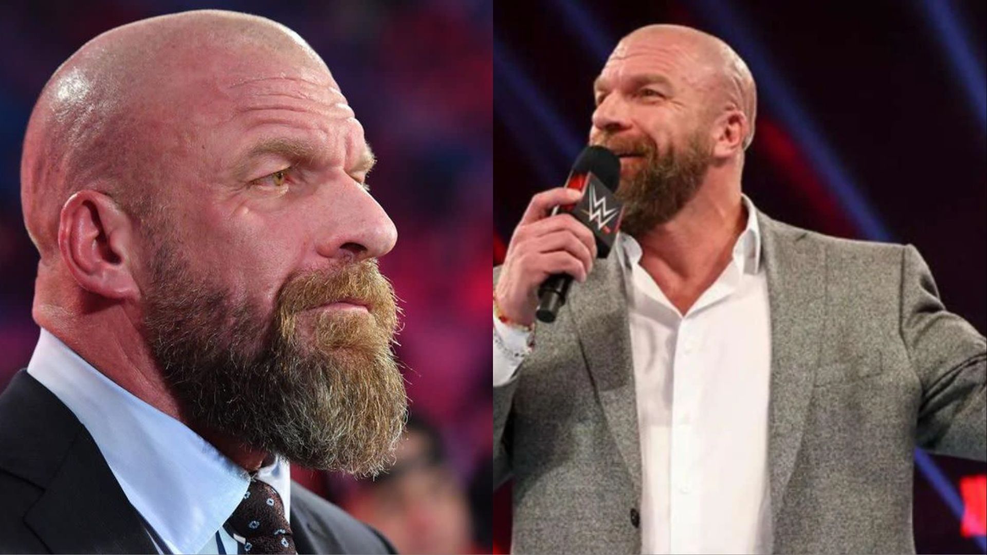 Triple H is the head of creative in WWE.