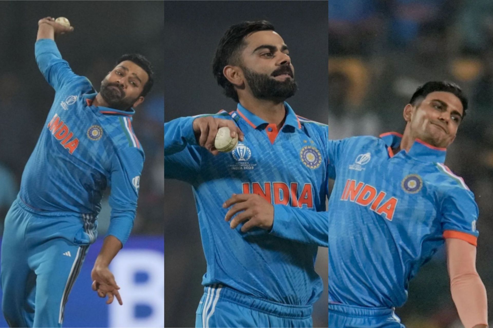 Rohit Sharma, Virat Kohli, Shubman Gill vs Netherlands [Getty Images]