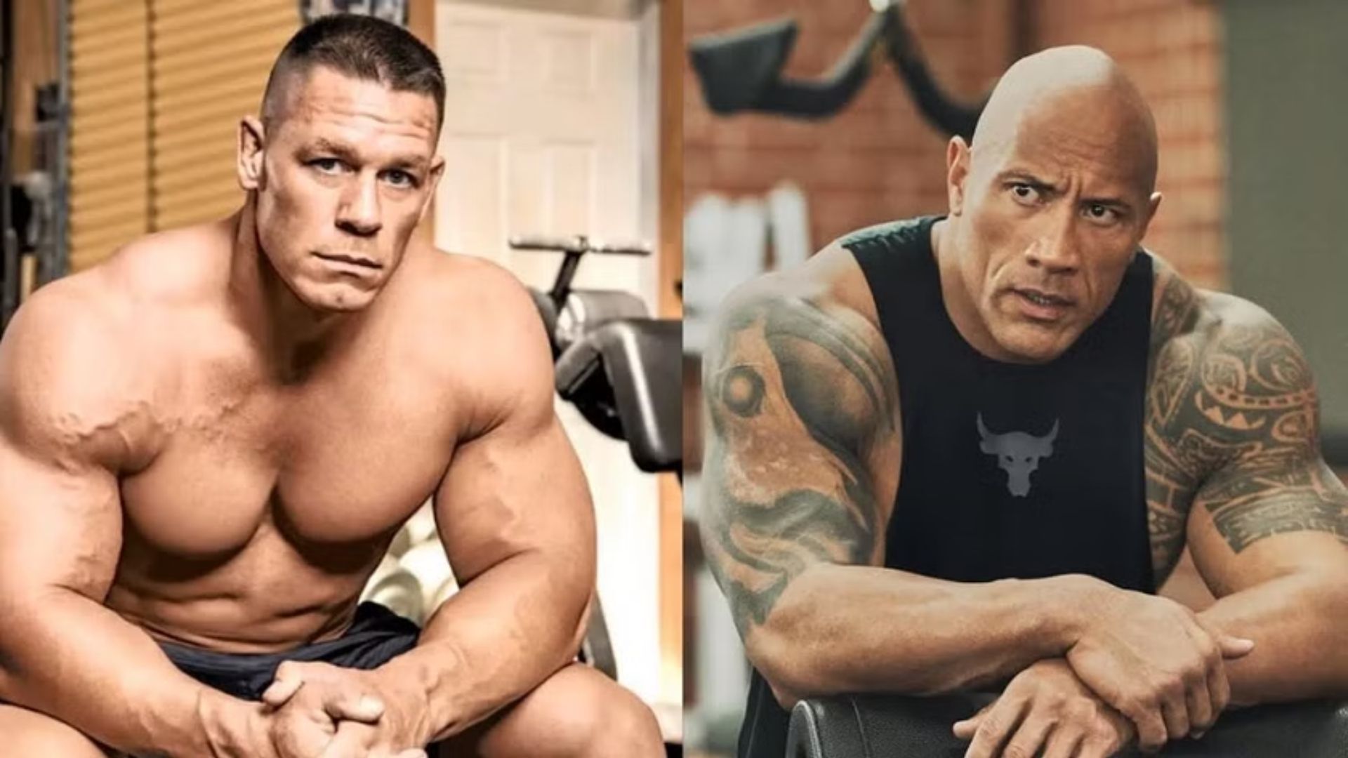 john cena the rock hollywood strike