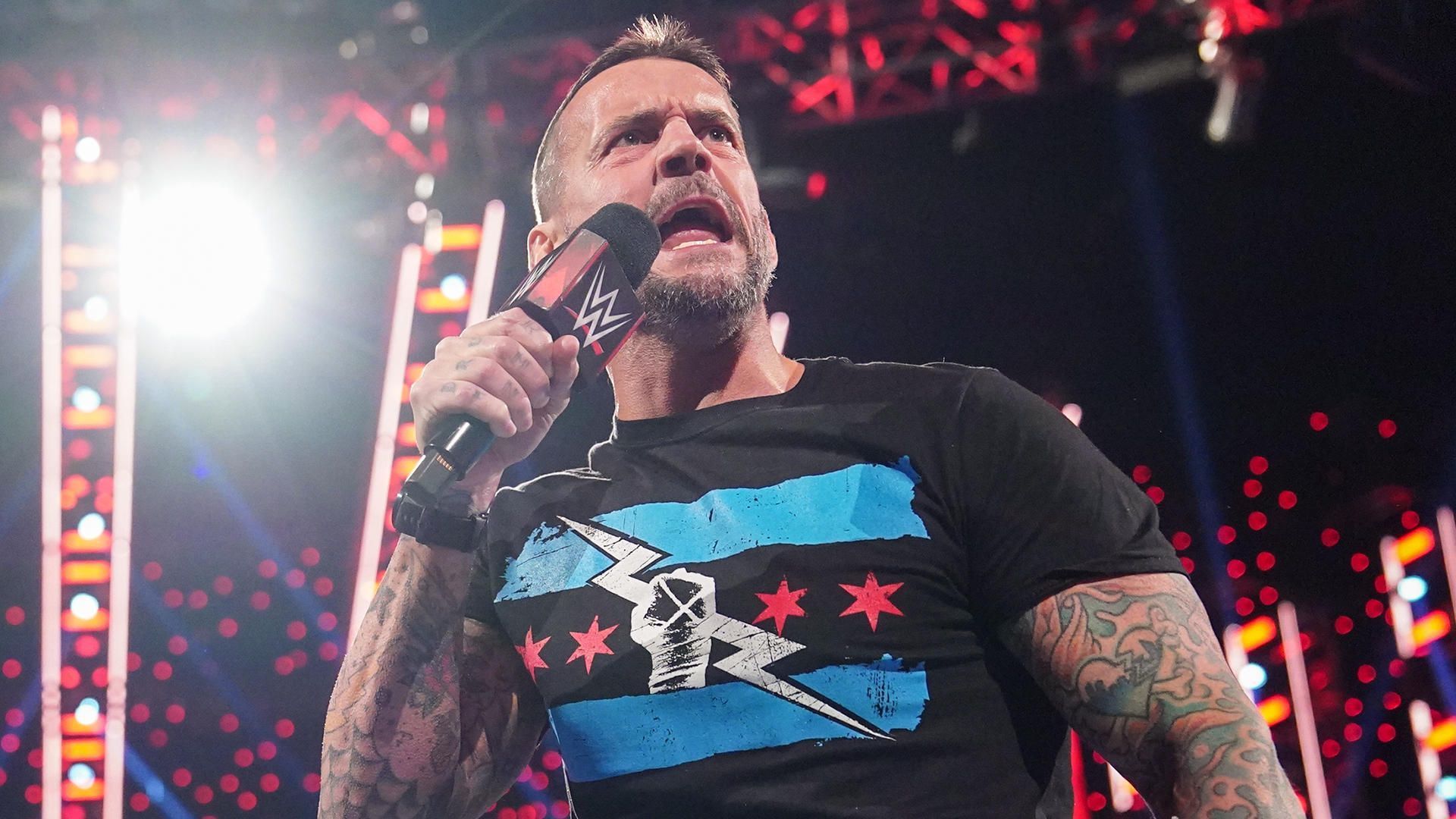 CM Punk cut his first promo on WWE RAW following his return