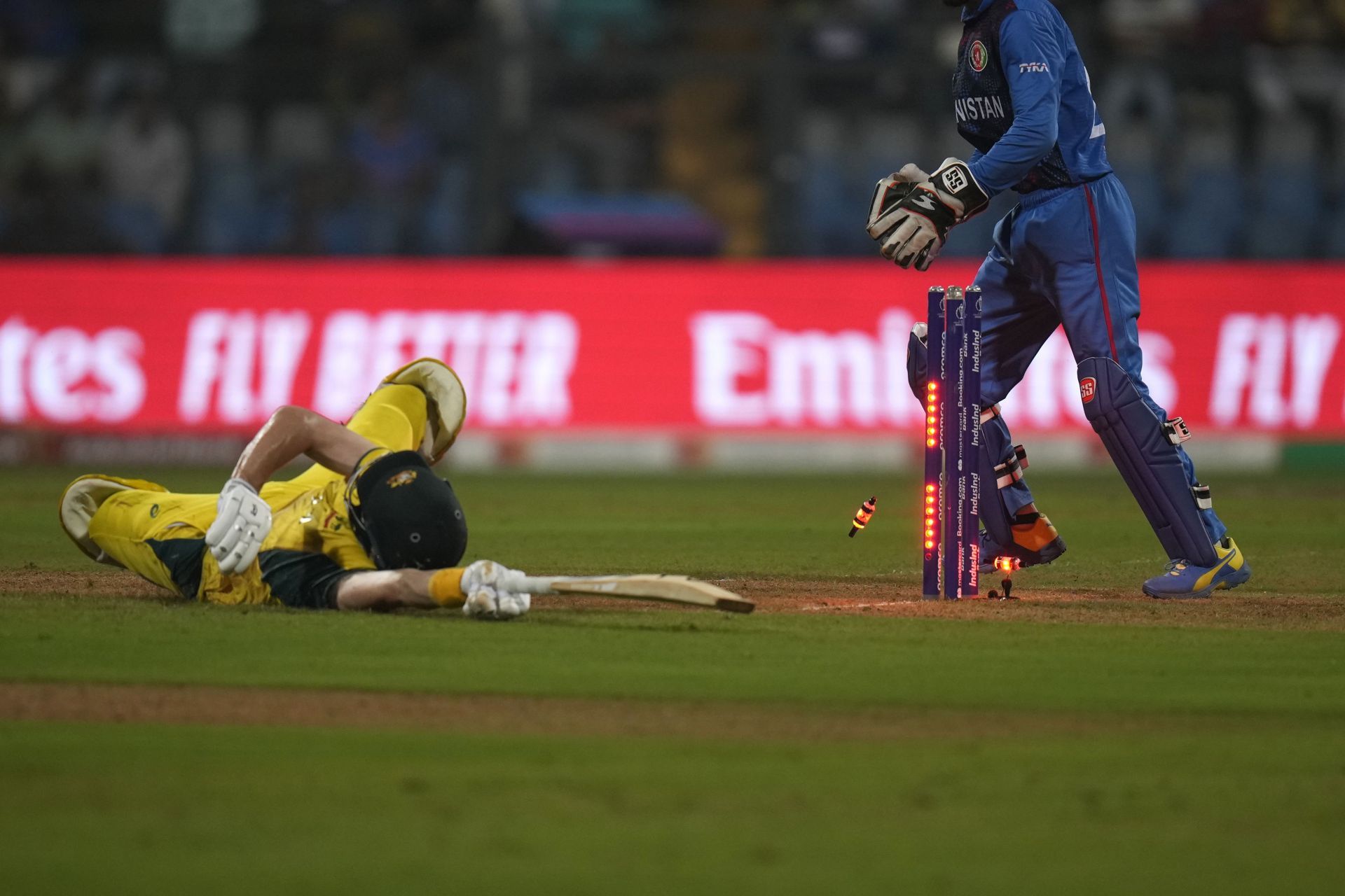 Australia had lost seven wickets for 91 runs. (Pic: AP)