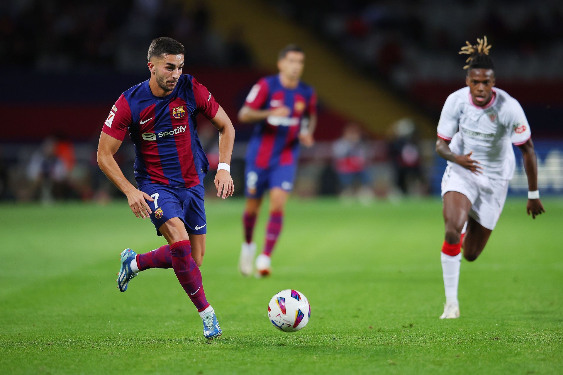 Ferran Torres (left) is wanted at St. James’ Park.