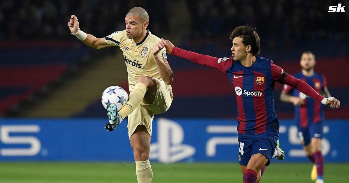 Ex-Real Madrid star Pepe sets unwanted record after defeat to Barcelona in Champions League with Porto