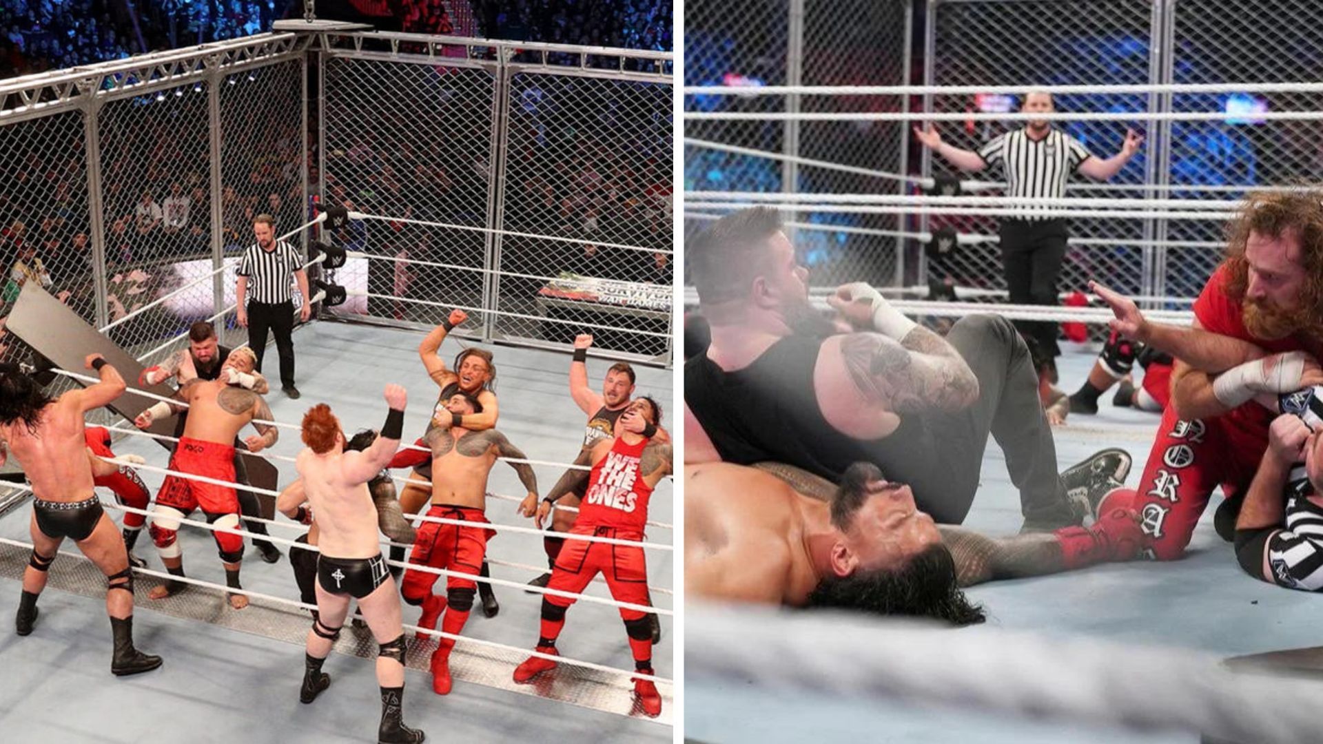 The men&#039;s WarGames match from last year&#039;s Survivor Series