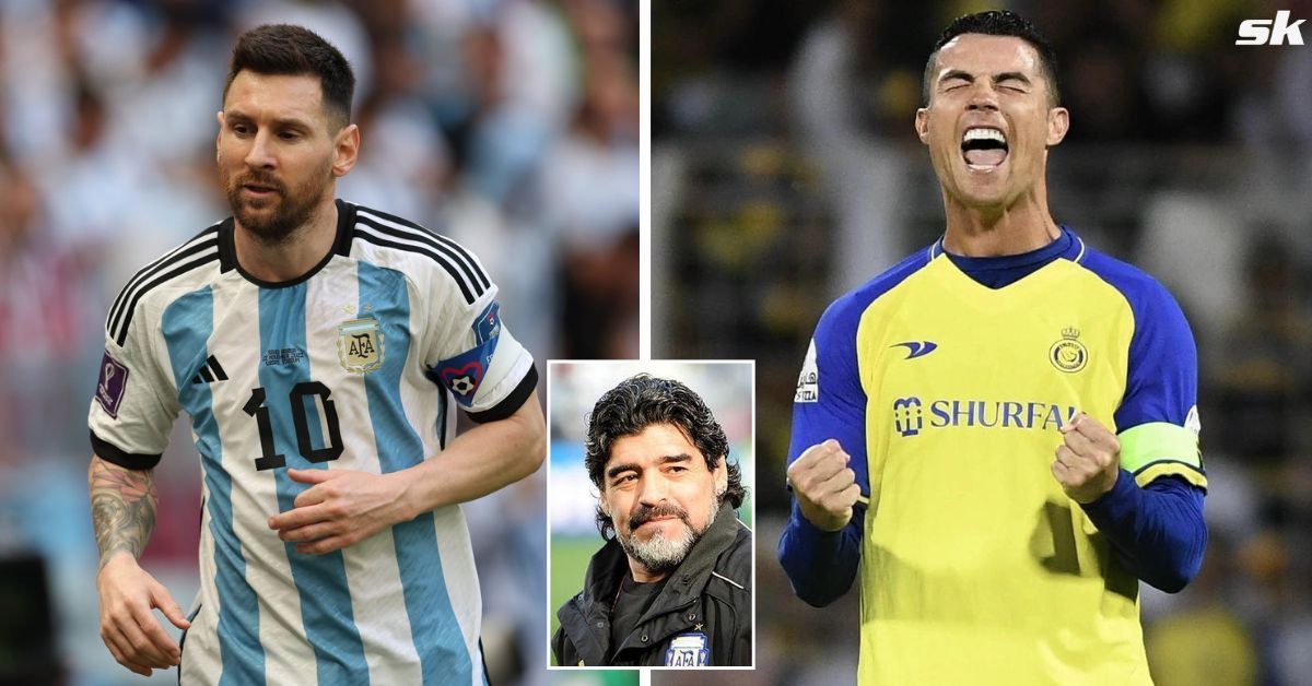 Diego Maradona once gave his take on the Messi v Ronaldo debate 