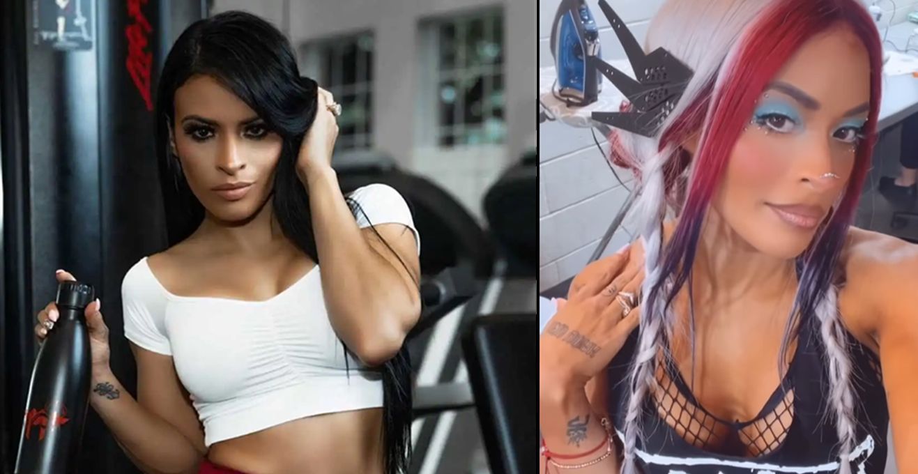 Zelina Vega has a new look following Crown Jewel