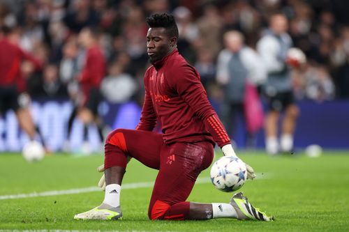 Andre Onana looks set to be start against the Toffees.